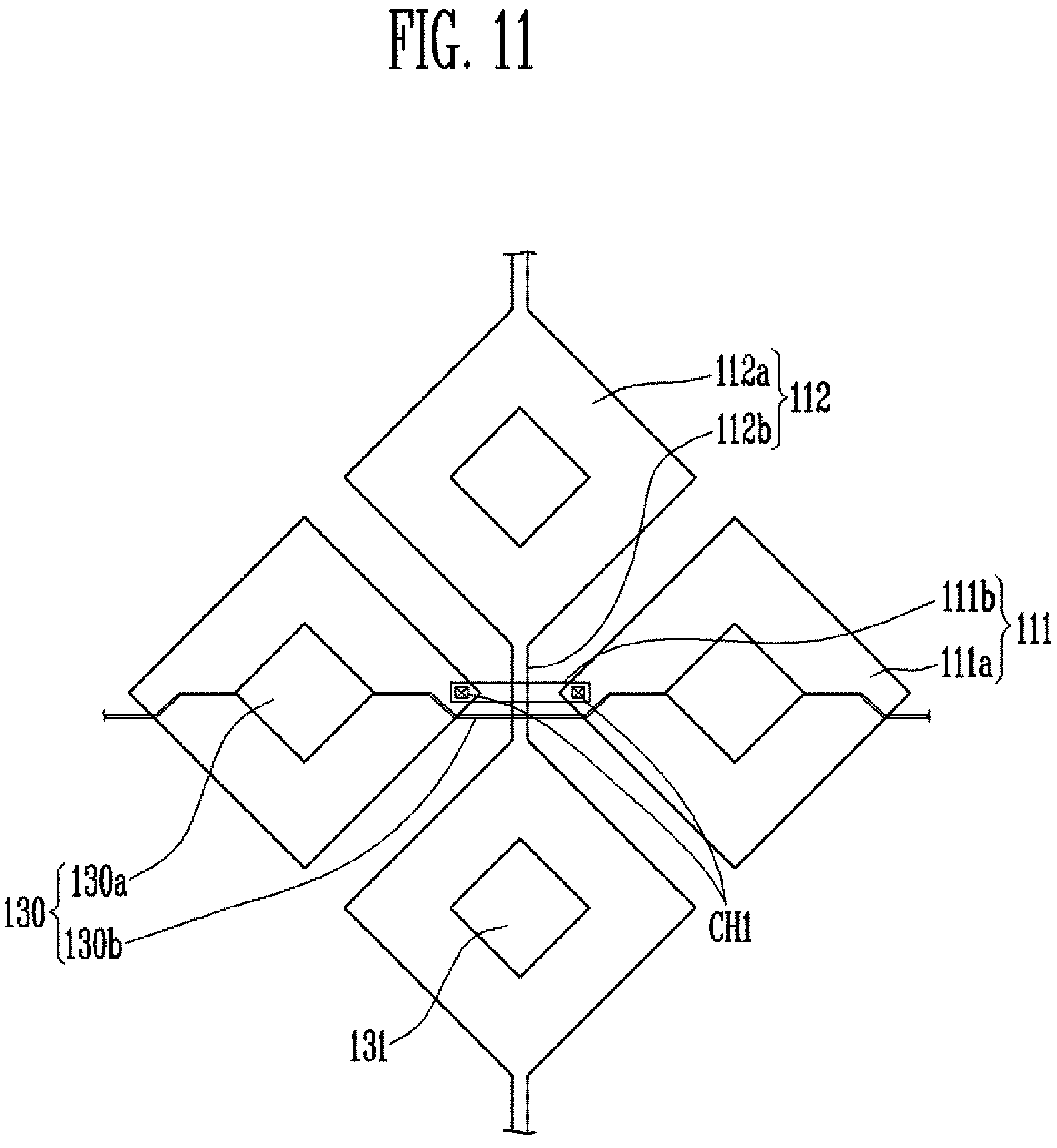Patent US11775123 Figure 12 – Touch sensor and method of driving the same