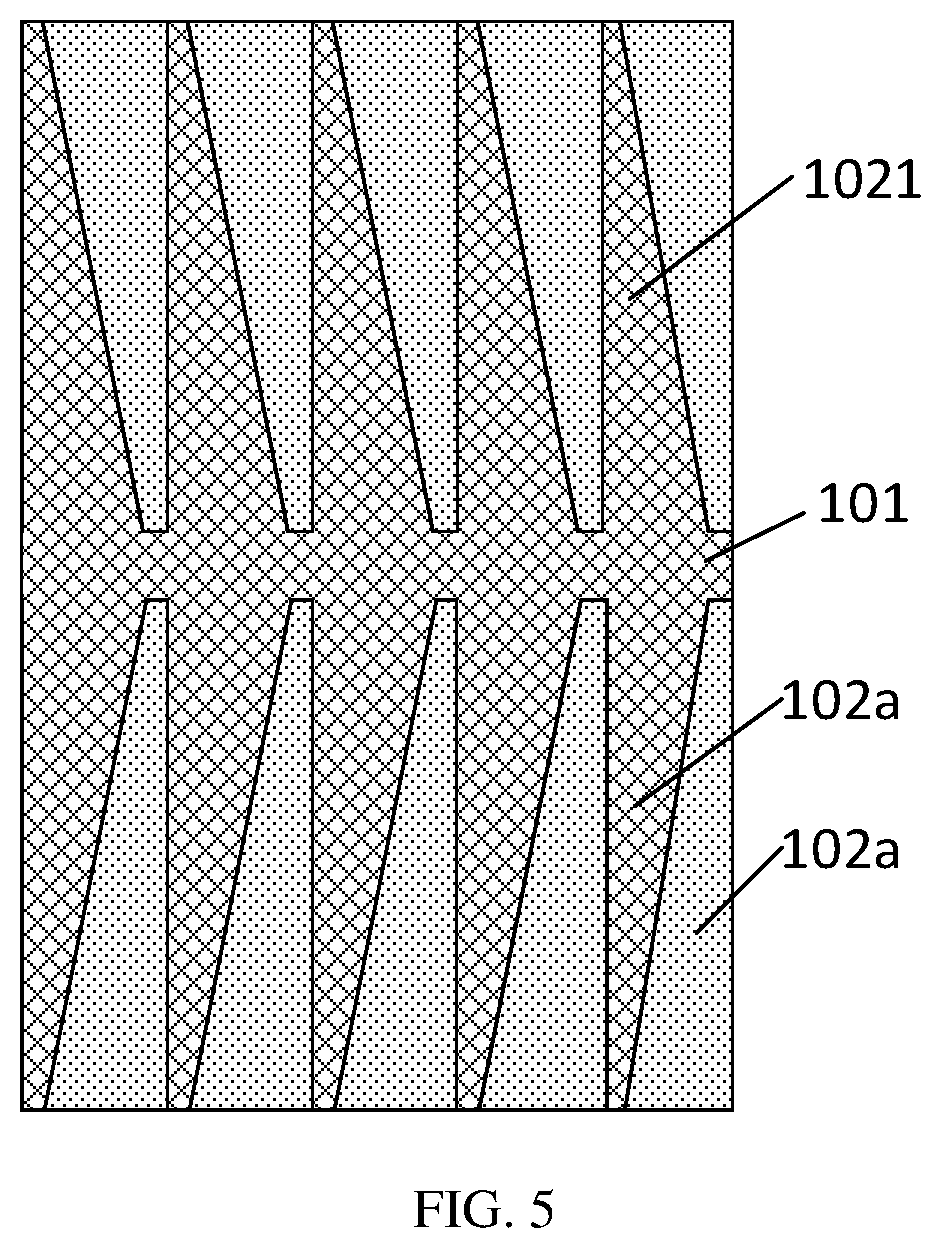 Patent US11775125 Figure 3 – Touch electrode structure, touch screen and touch display device