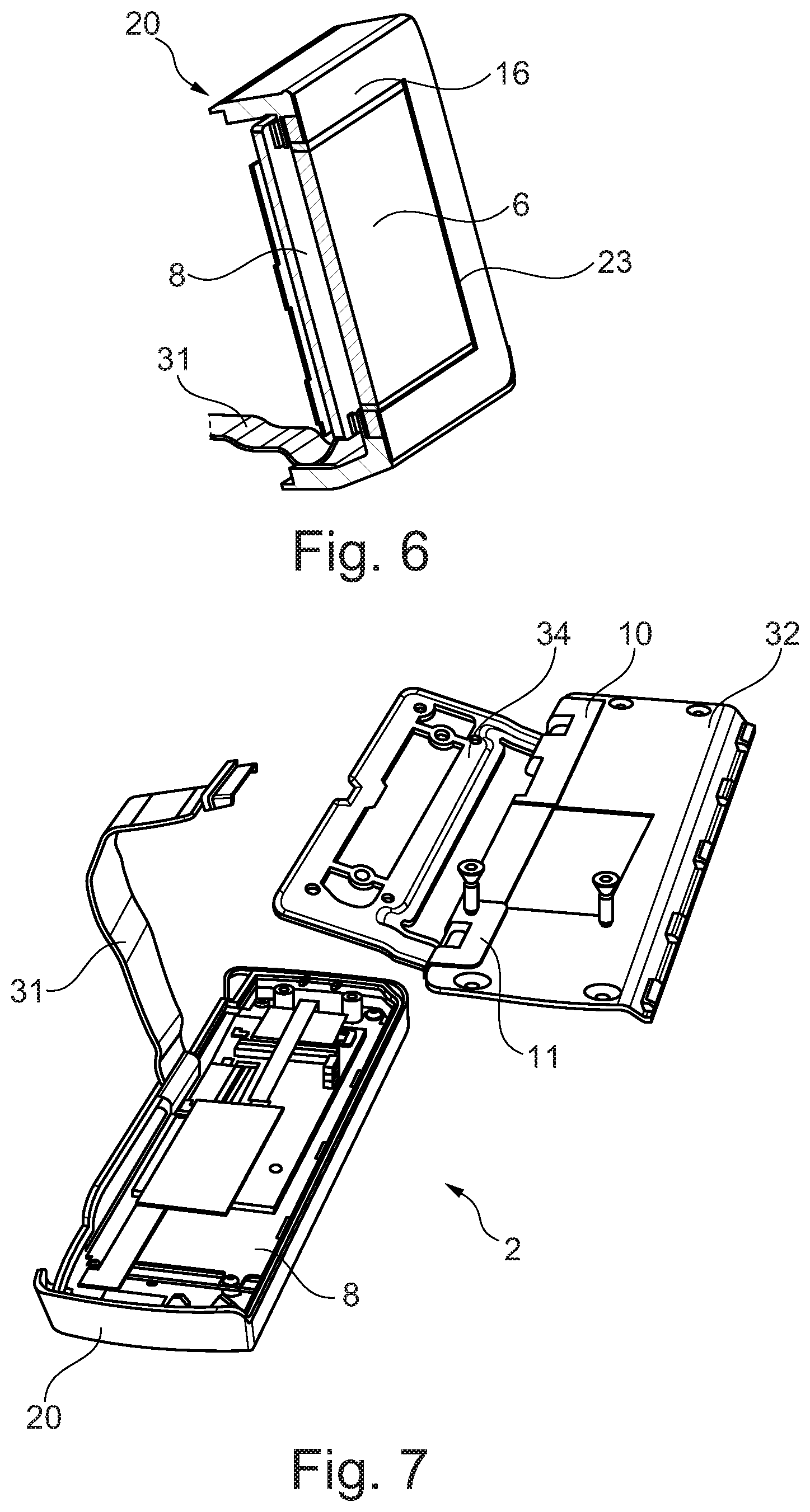 Patent US11775126 Figure 3 – Medical pump with a display
