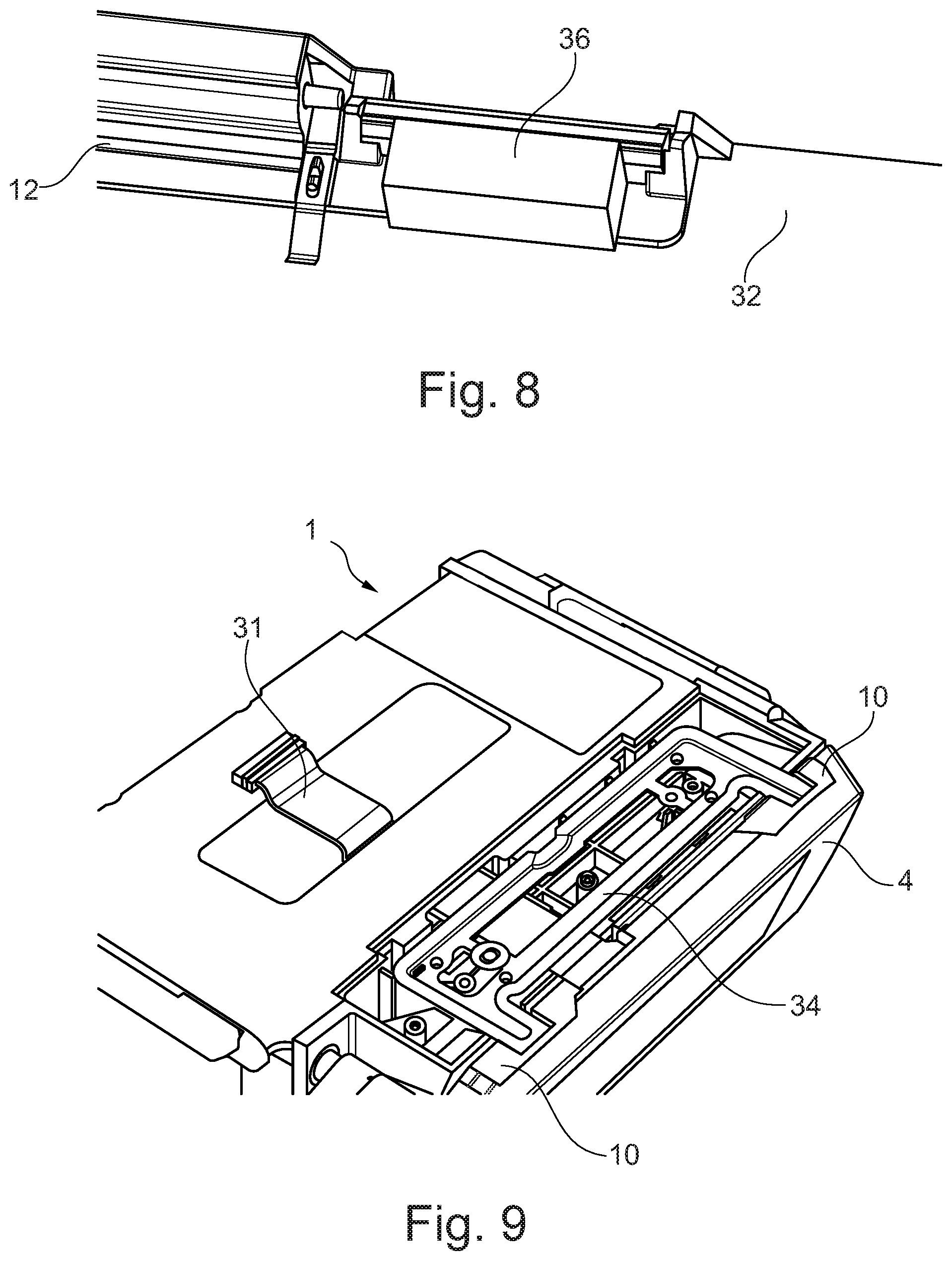 Patent US11775126 Figure 4 – Medical pump with a display