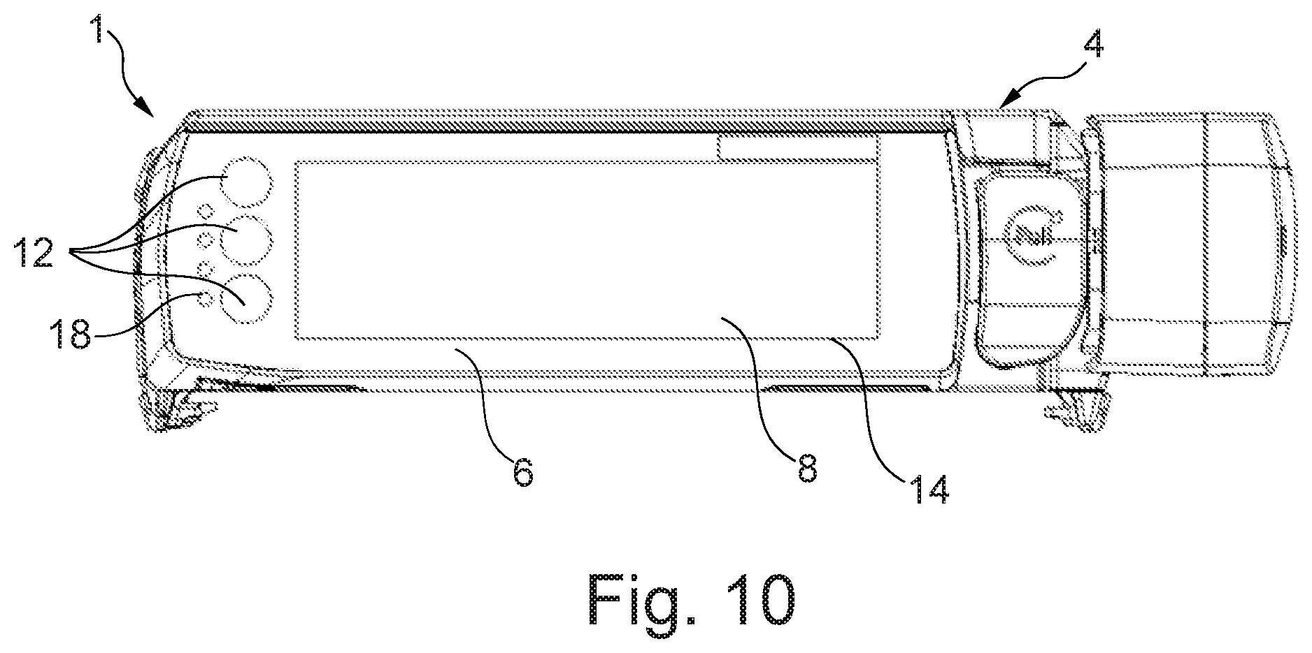 Patent US11775126 Figure 5 – Medical pump with a display