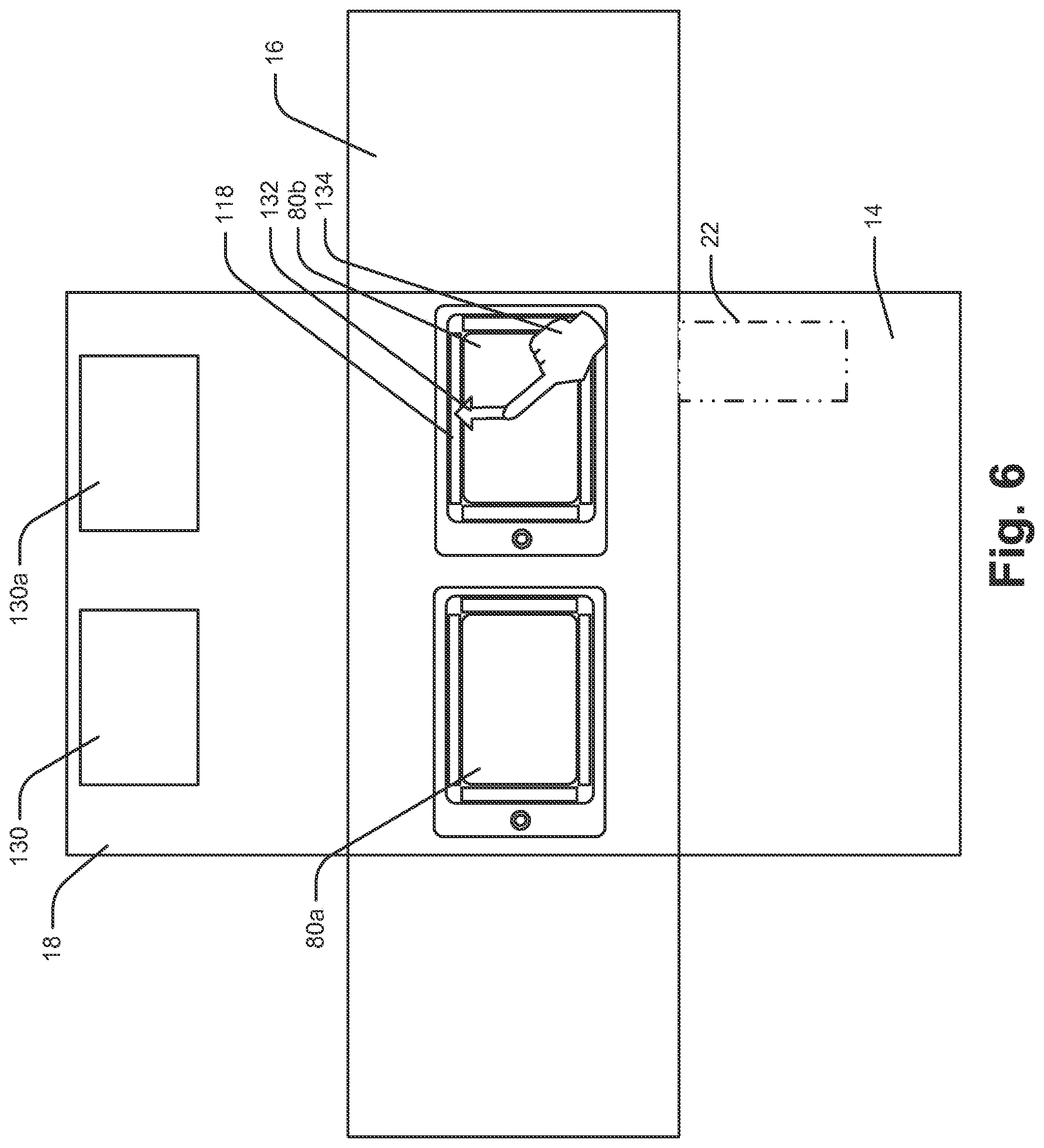 Patent US11775127 Figure 6 – Emissive surfaces and workspaces method and apparatus