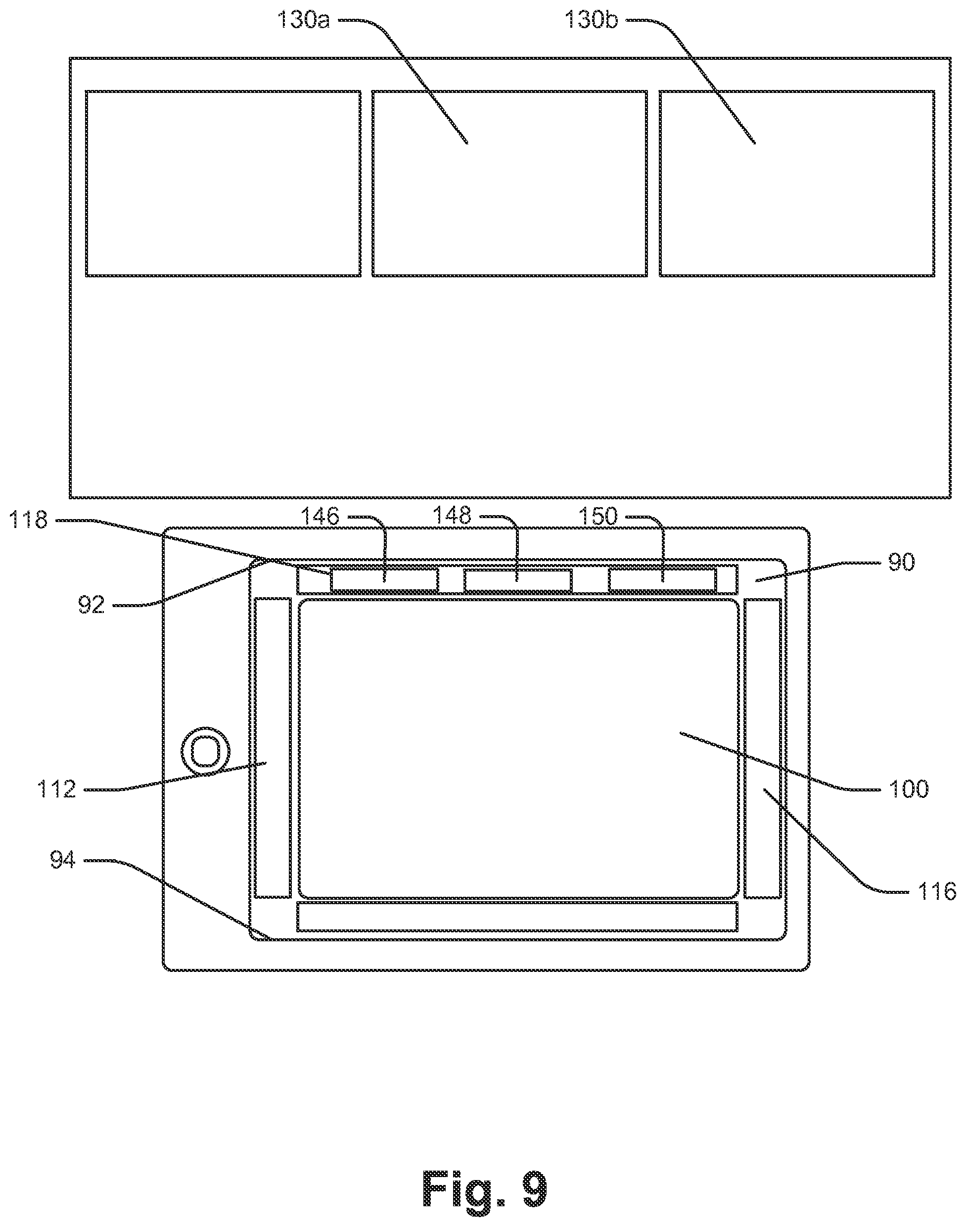 Patent US11775127 Figure 9 – Emissive surfaces and workspaces method and apparatus