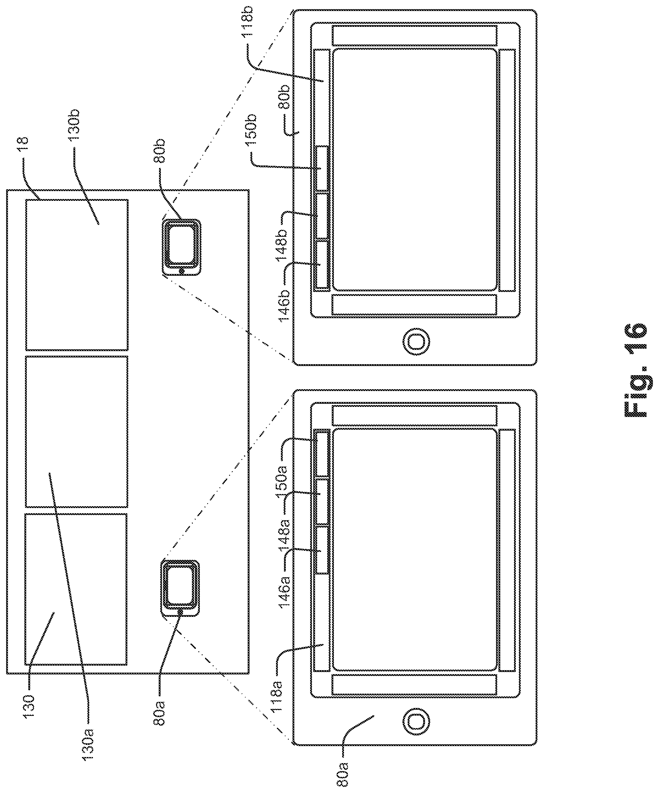 Patent US11775127 Figure 16 – Emissive surfaces and workspaces method and apparatus