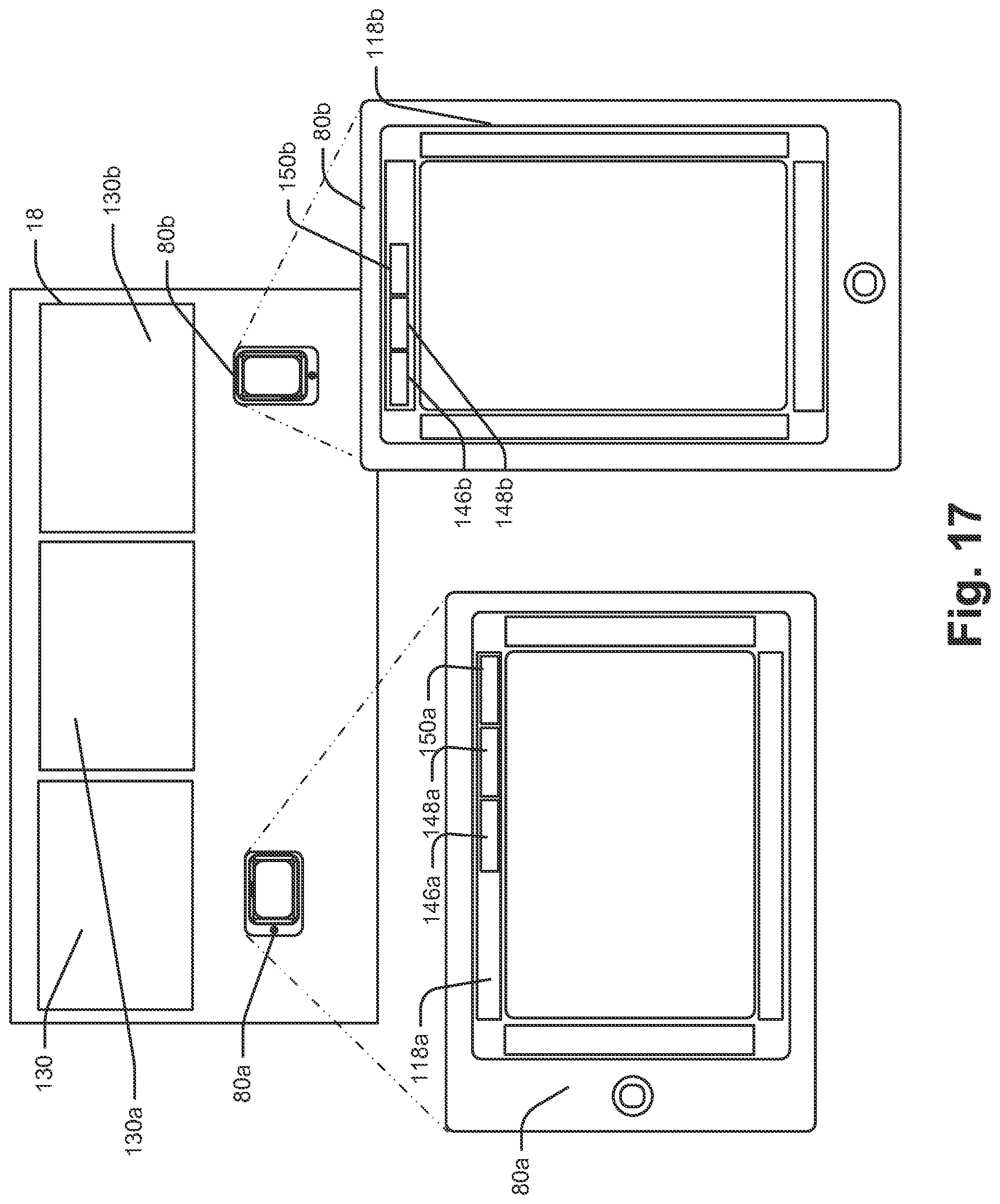 Patent US11775127 Figure 17 – Emissive surfaces and workspaces method and apparatus