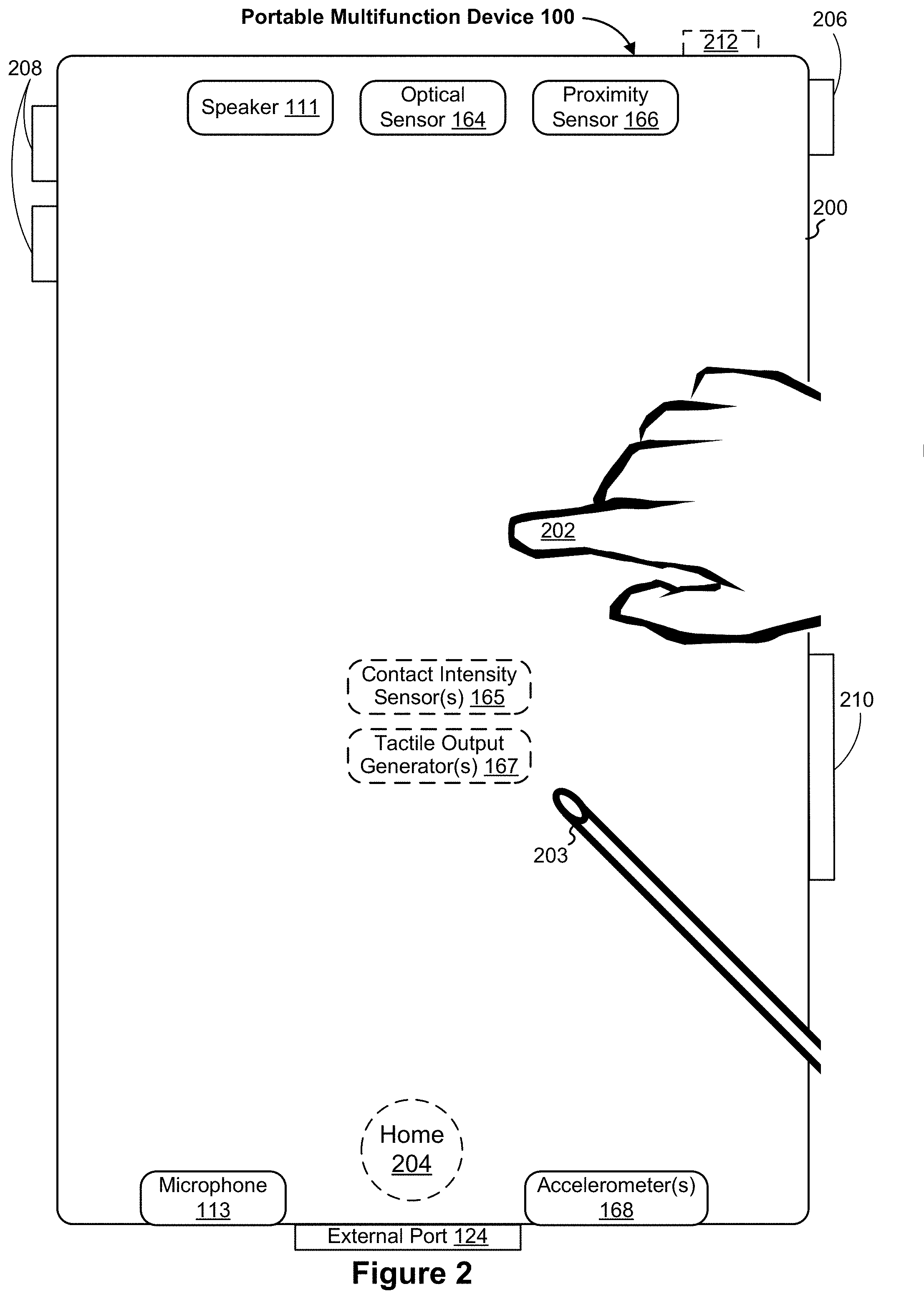 Patent US11775128 Figure 3 – Devices, methods, and graphical user interfaces for updating a session region