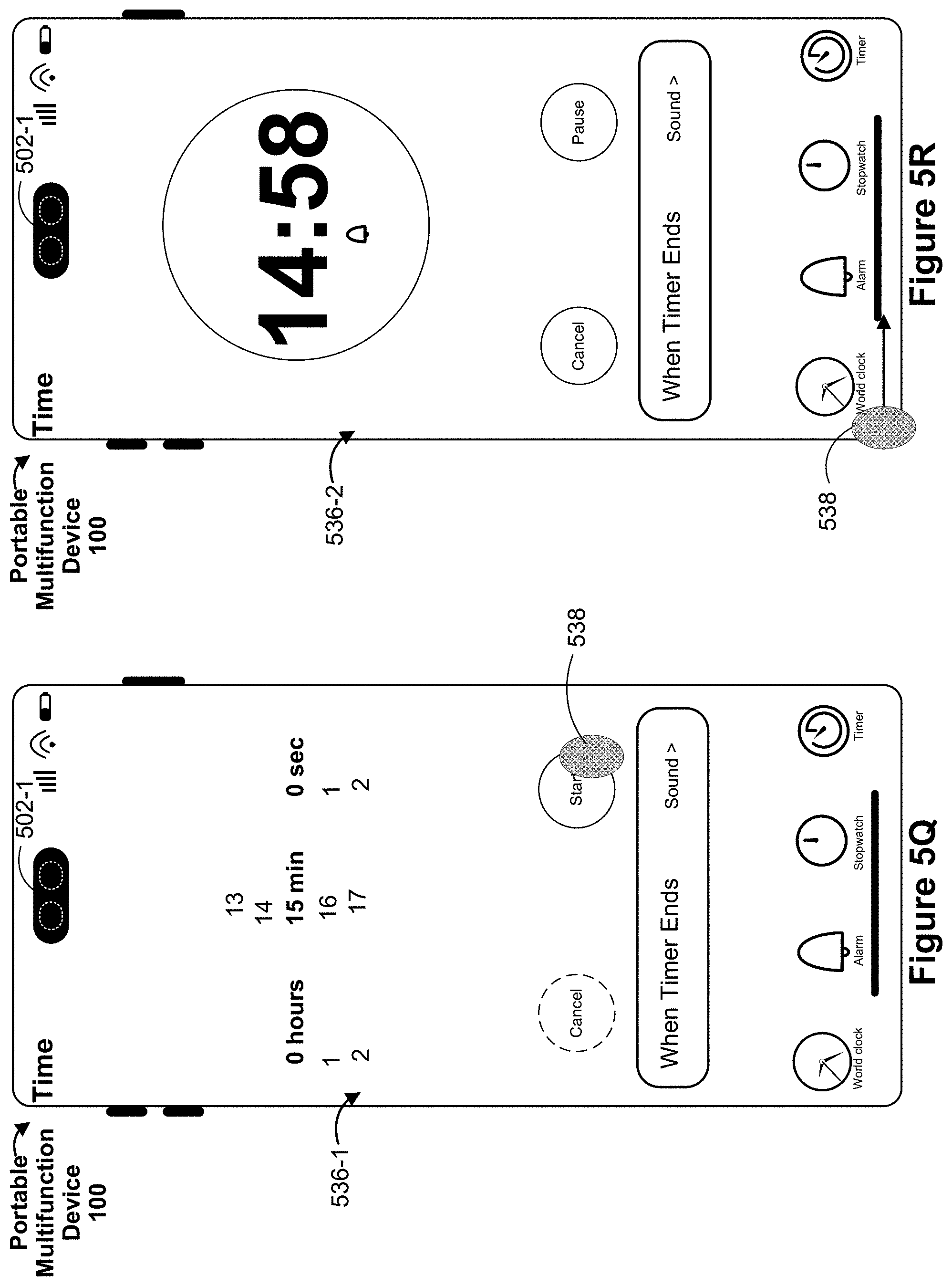 Patent US11775128 Figure 16 – Devices, methods, and graphical user interfaces for updating a session region