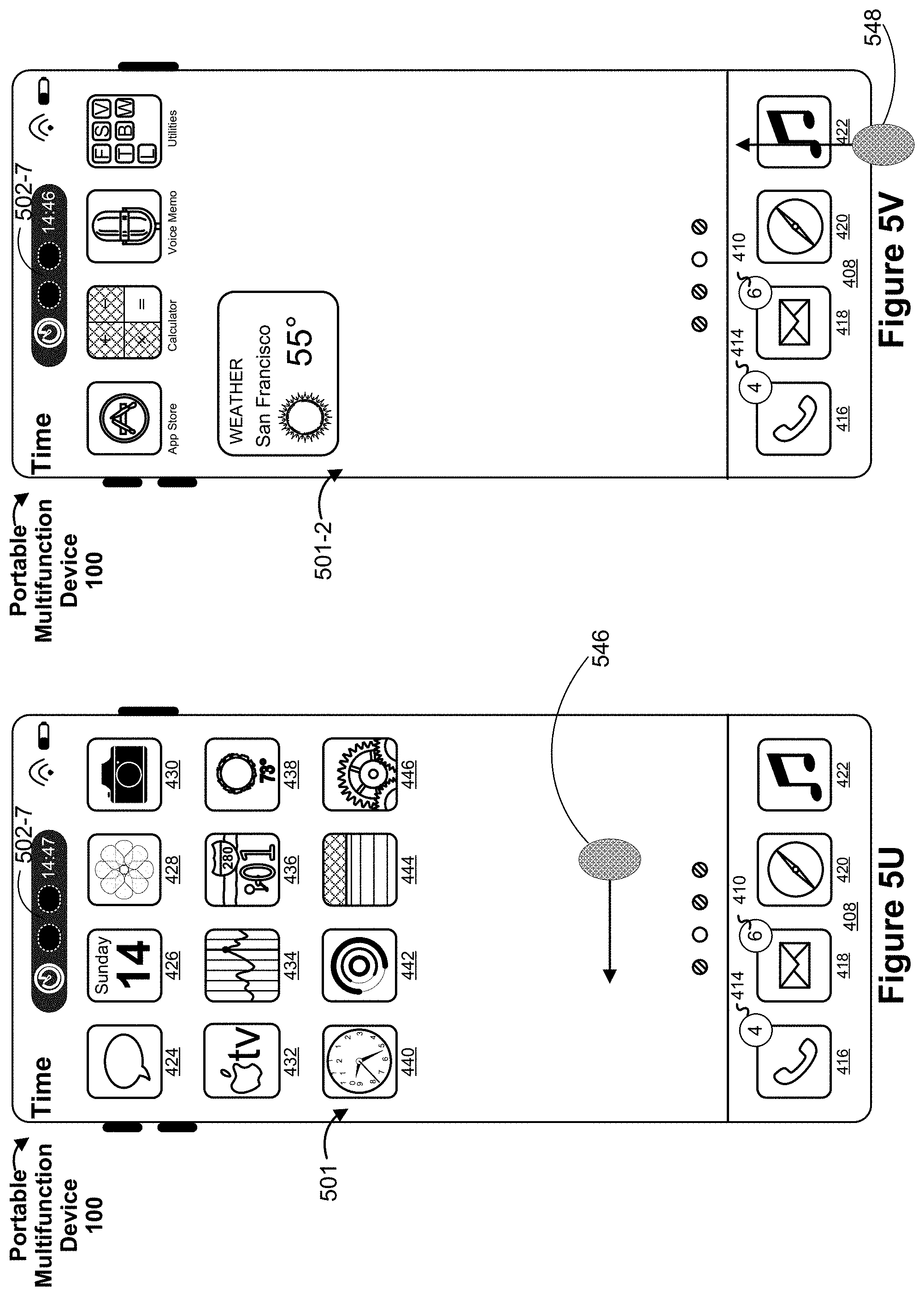 Patent US11775128 Figure 18 – Devices, methods, and graphical user interfaces for updating a session region
