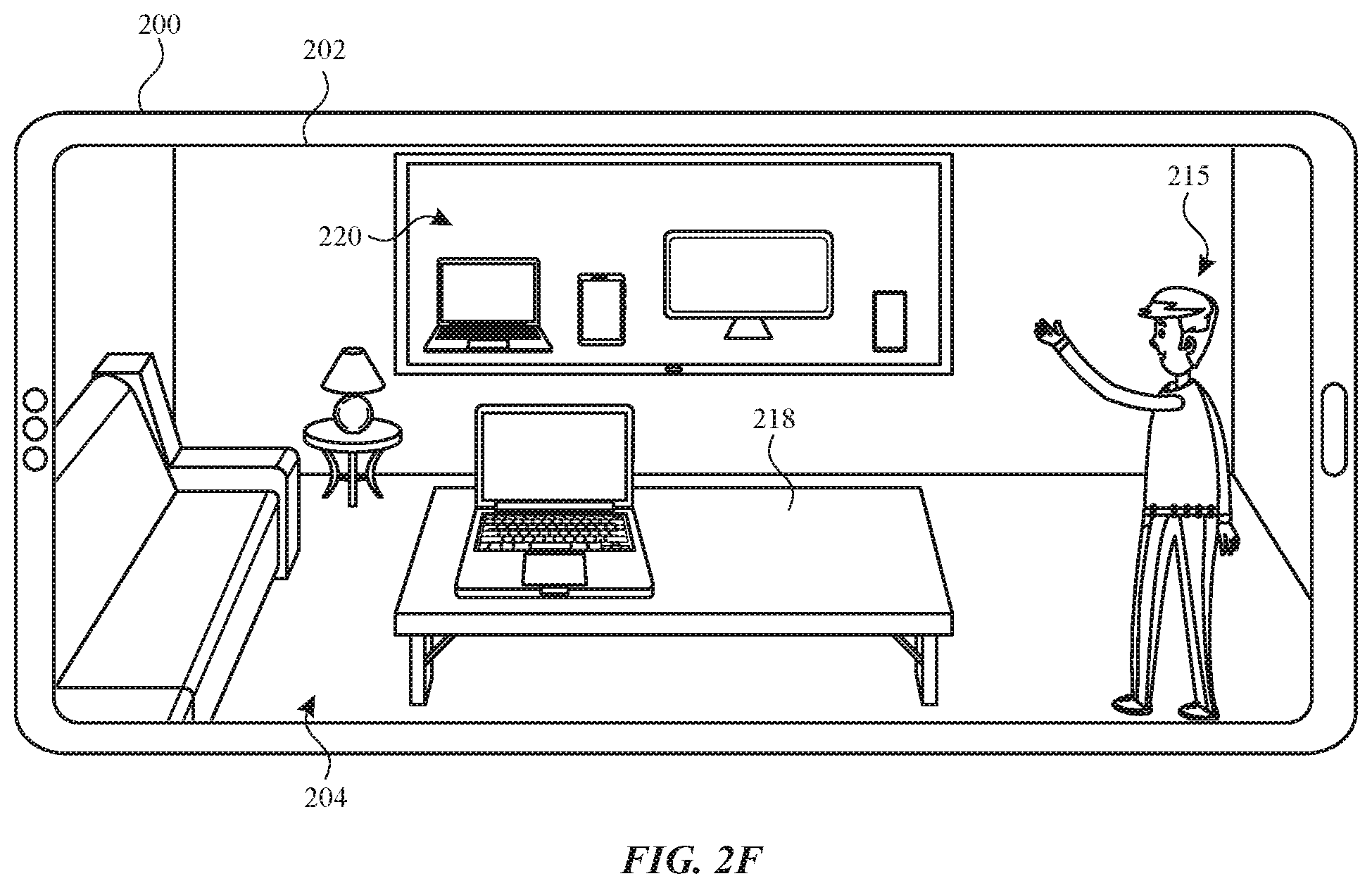 Patent US11775130 Figure 8 – Guided retail experience
