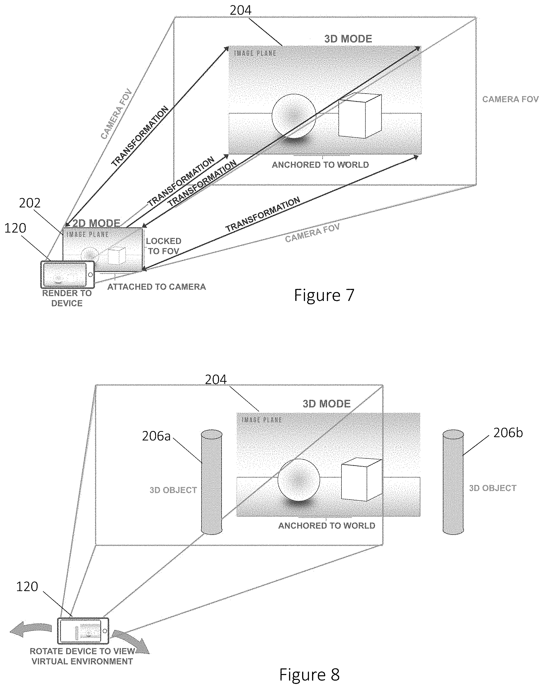 Patent US11775131 Figure 7 – Technology adapted to provide a user interface via presentation of two-dimensional content via three-dimensional display objects rendered in a navigable virtual space