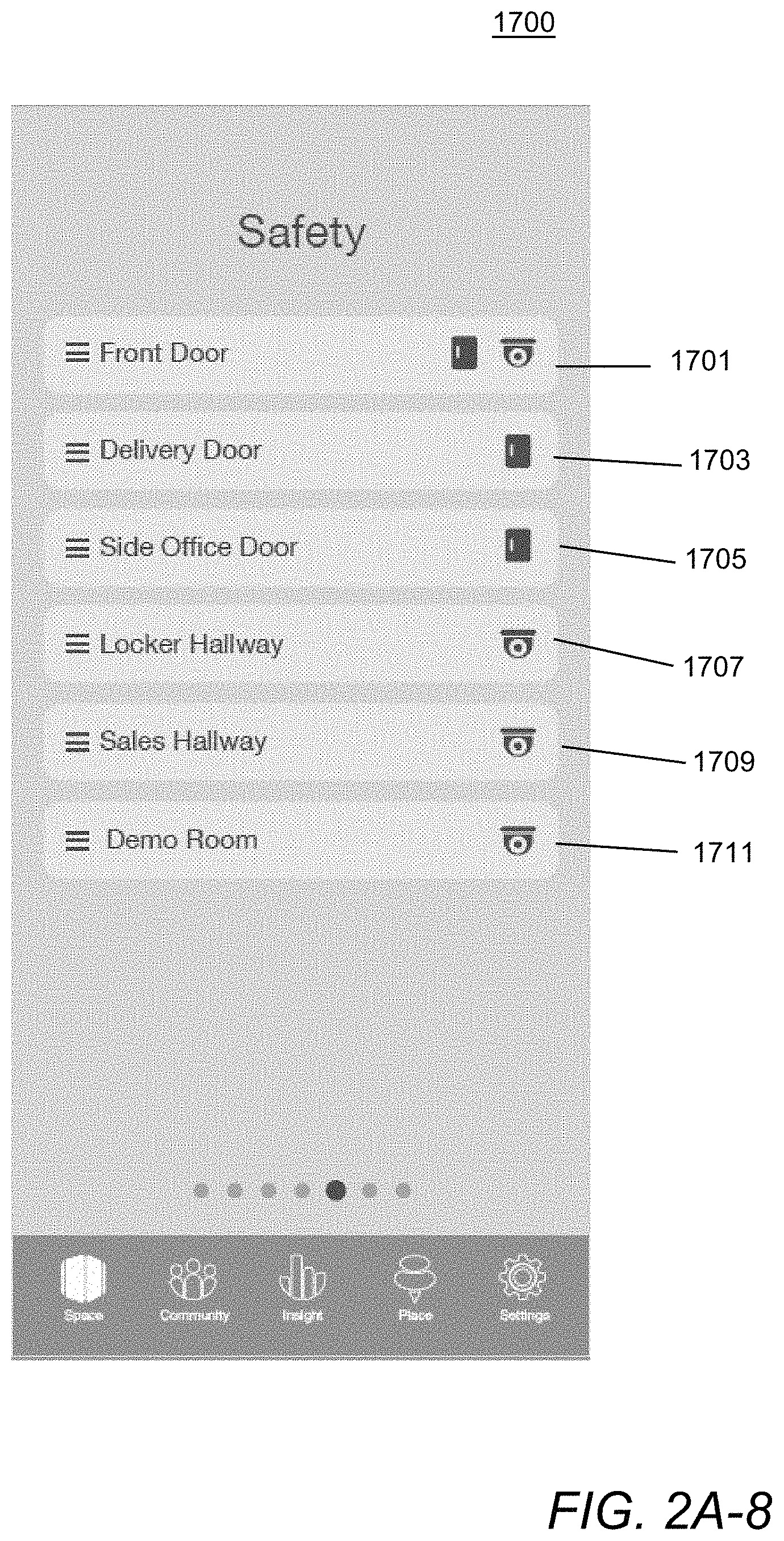 Patent US11775132 Figure 14 – System and method for the management and use of building systems, facilities, and amenities using internet of things devices and a metaverse representation
