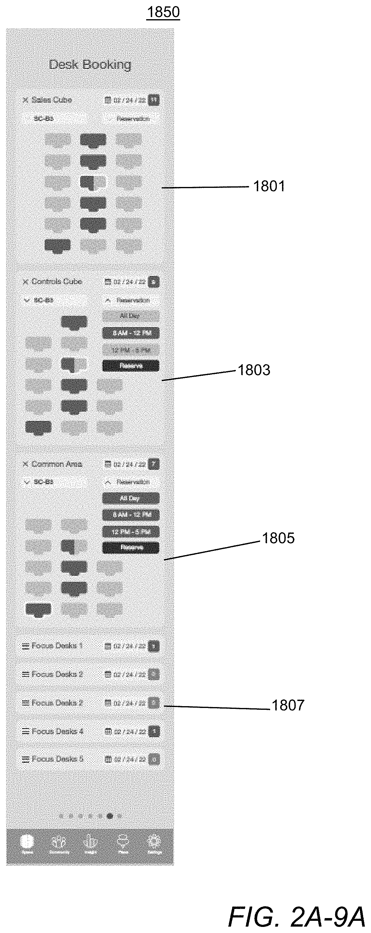 Patent US11775132 Figure 17 – System and method for the management and use of building systems, facilities, and amenities using internet of things devices and a metaverse representation