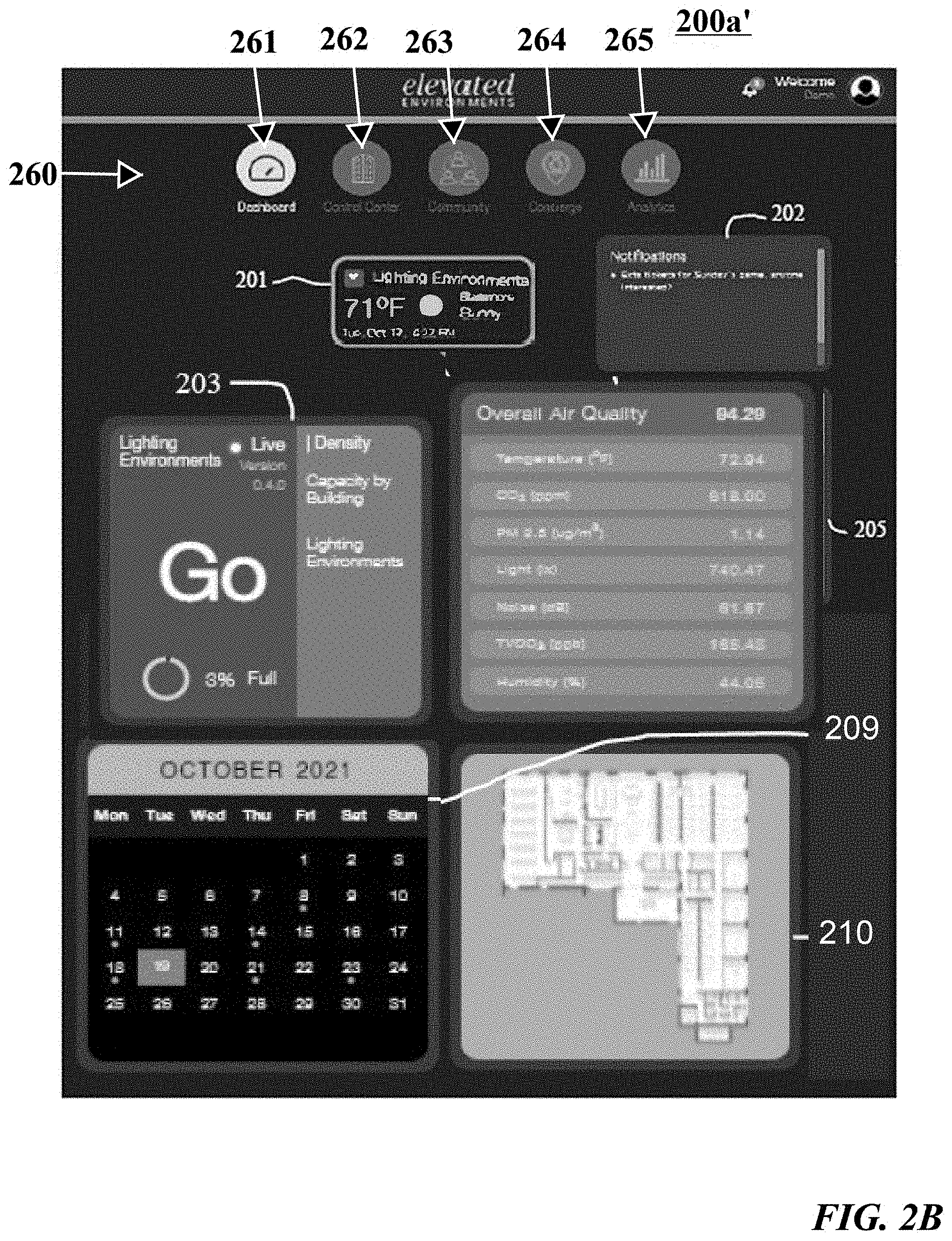 Patent US11775132 Figure 20 – System and method for the management and use of building systems, facilities, and amenities using internet of things devices and a metaverse representation