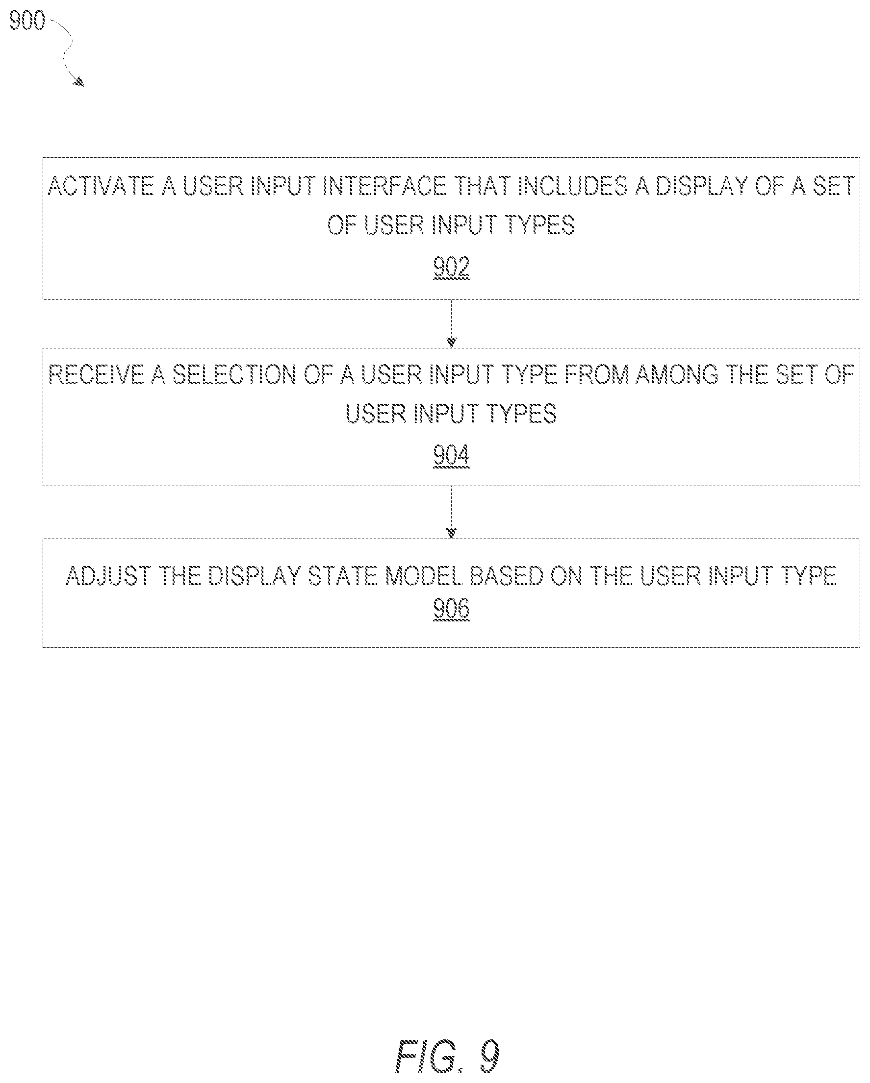 Patent US11775134 Figure 9 – Interface to display animated icon