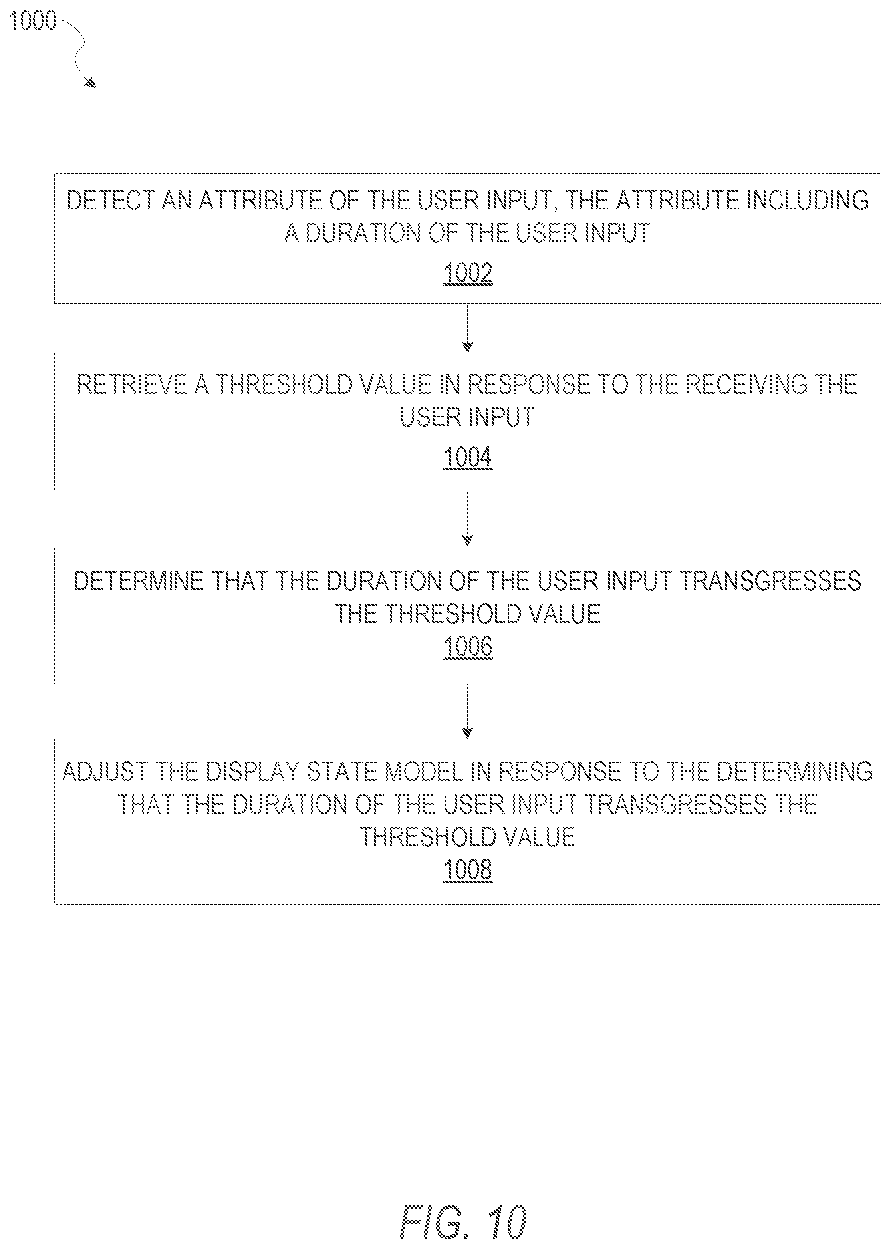 Patent US11775134 Figure 10 – Interface to display animated icon