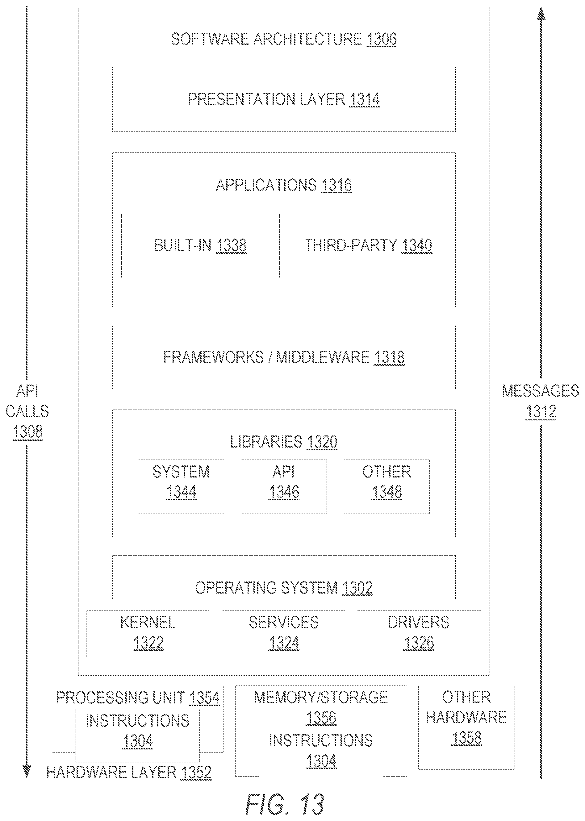 Patent US11775134 Figure 13 – Interface to display animated icon