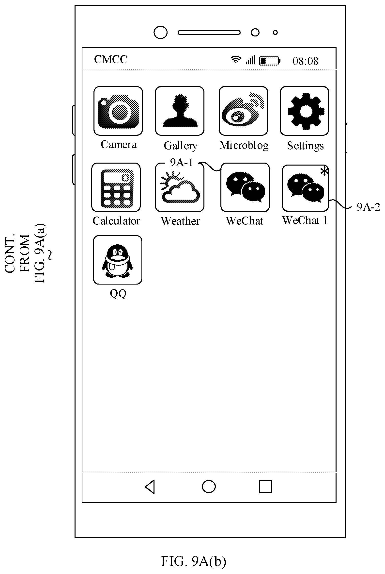 Patent US11775135 Figure 15 – Application icon displaying method and terminal