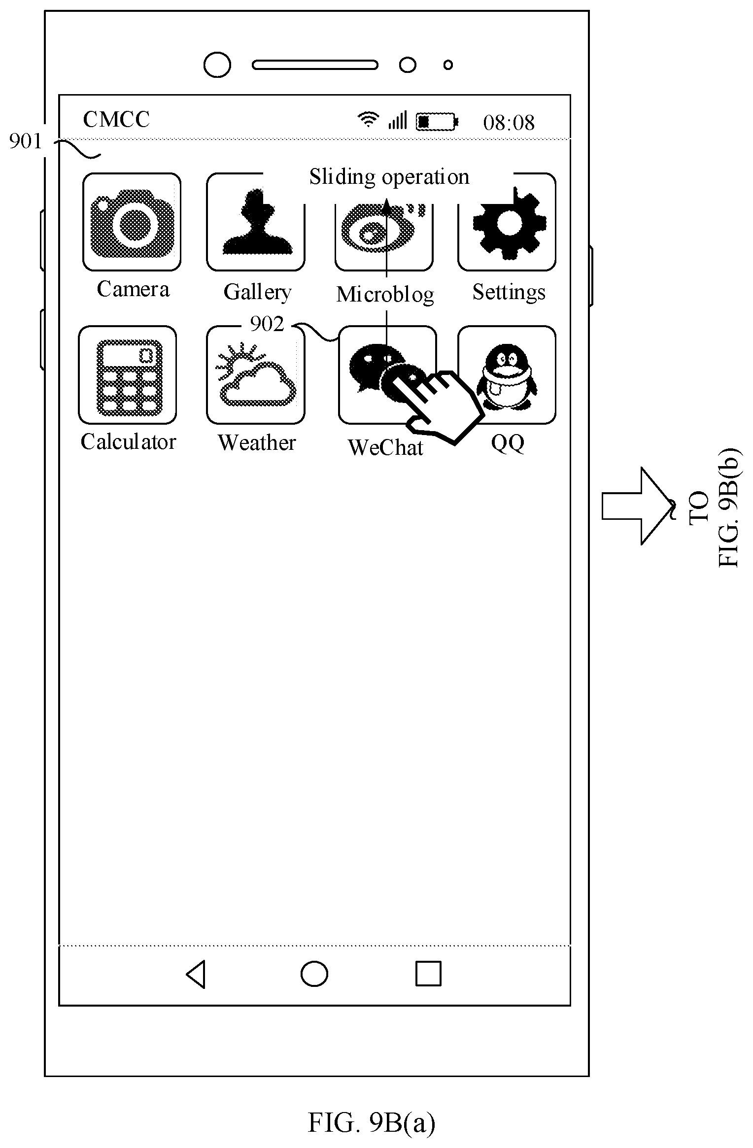 Patent US11775135 Figure 16 – Application icon displaying method and terminal