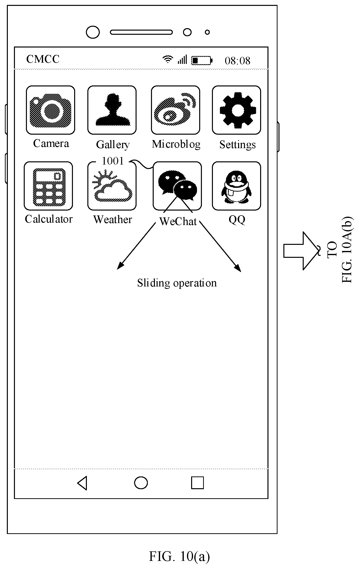 Patent US11775135 Figure 19 – Application icon displaying method and terminal