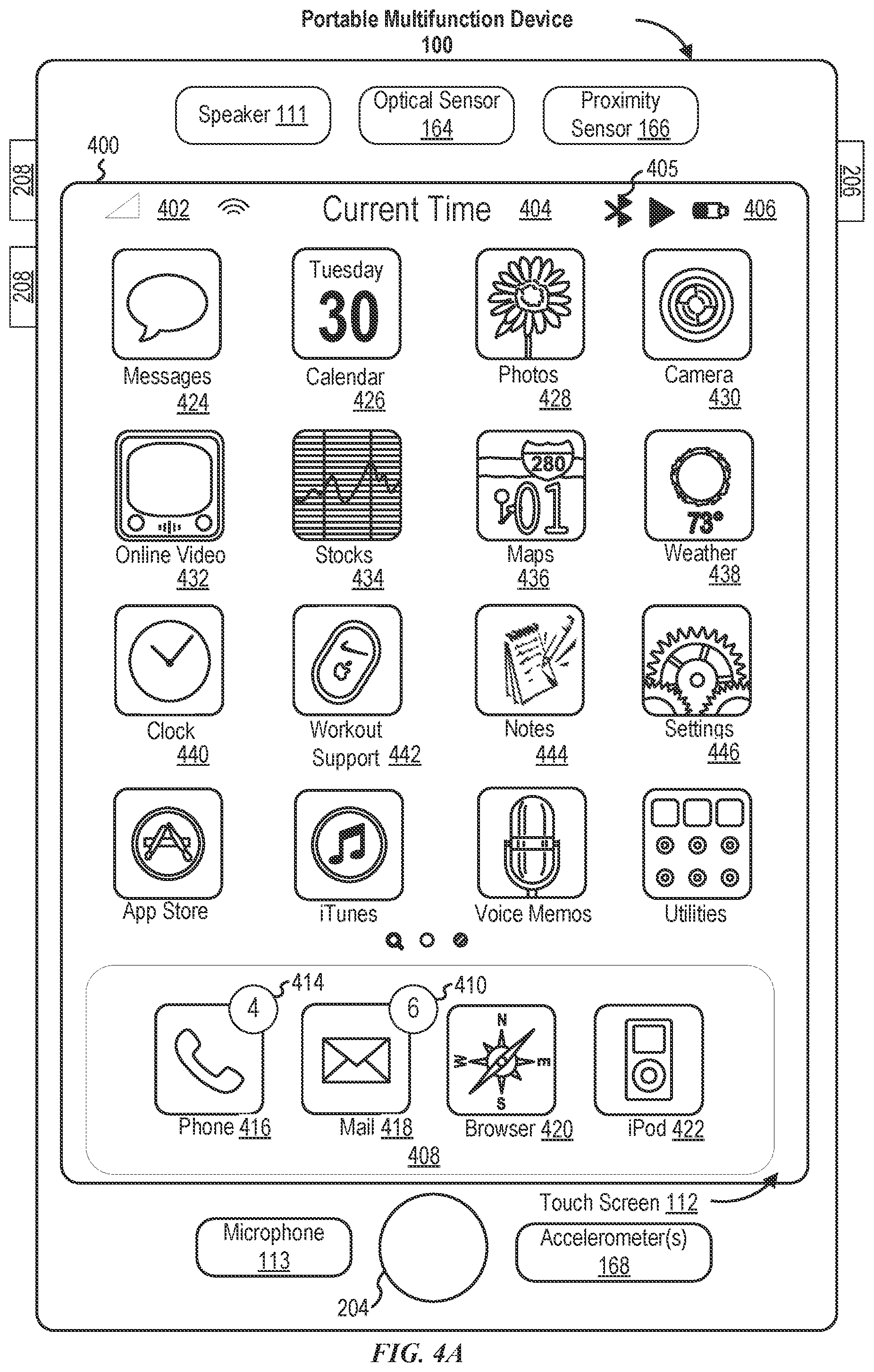 Patent US11775141 Figure 5 – Context-specific user interfaces