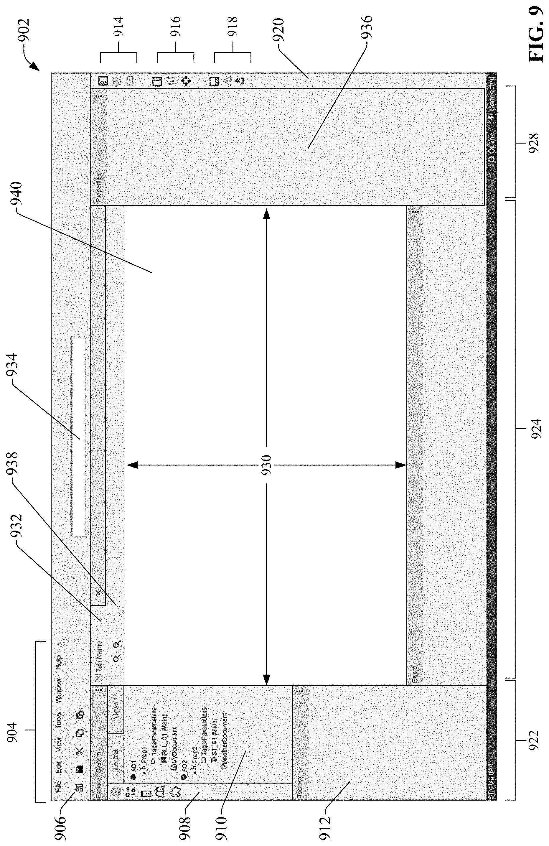 Patent US11775142 Figure 9 – Preferential automation view curation