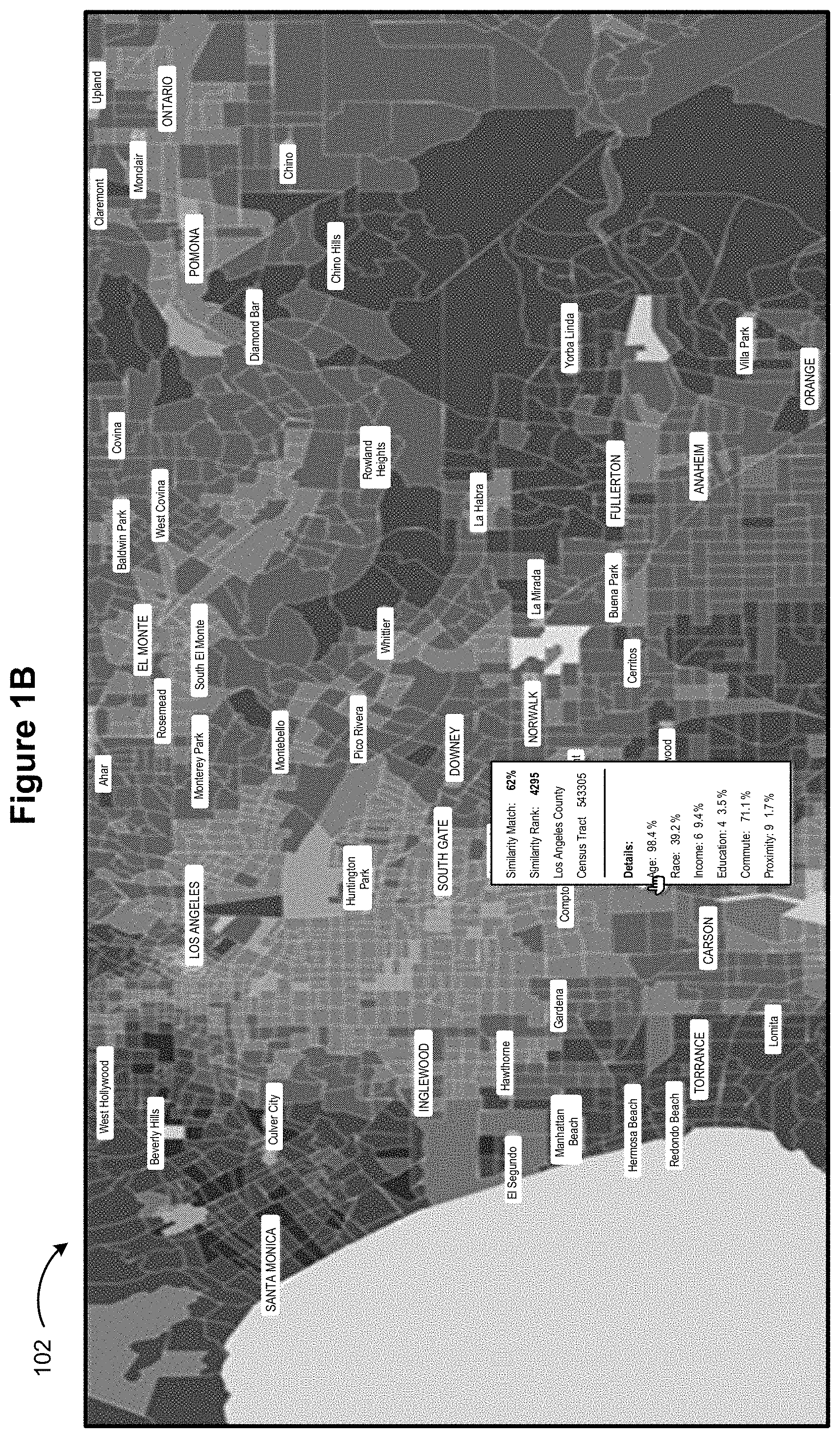 Patent US11775144 Figure 3 – Place-based semantic similarity platform