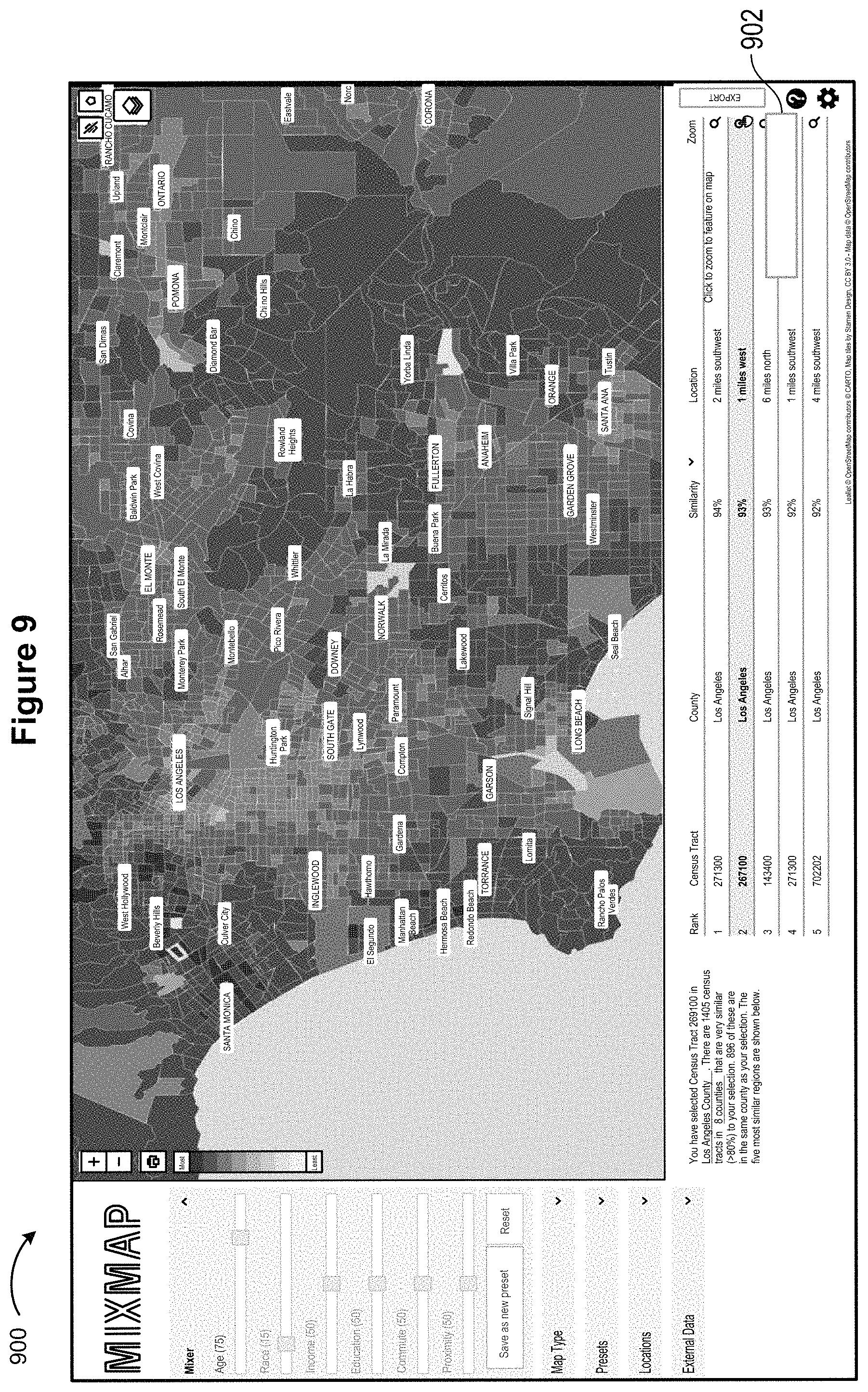 Patent US11775144 Figure 17 – Place-based semantic similarity platform