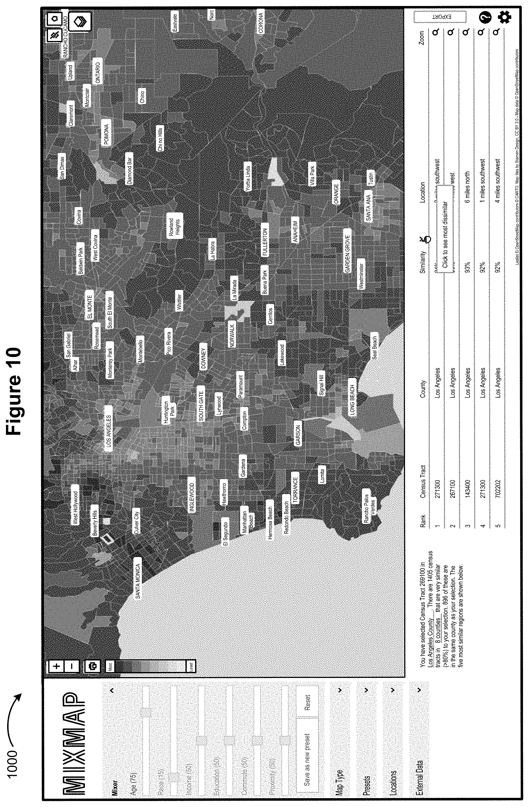 Patent US11775144 Figure 18 – Place-based semantic similarity platform