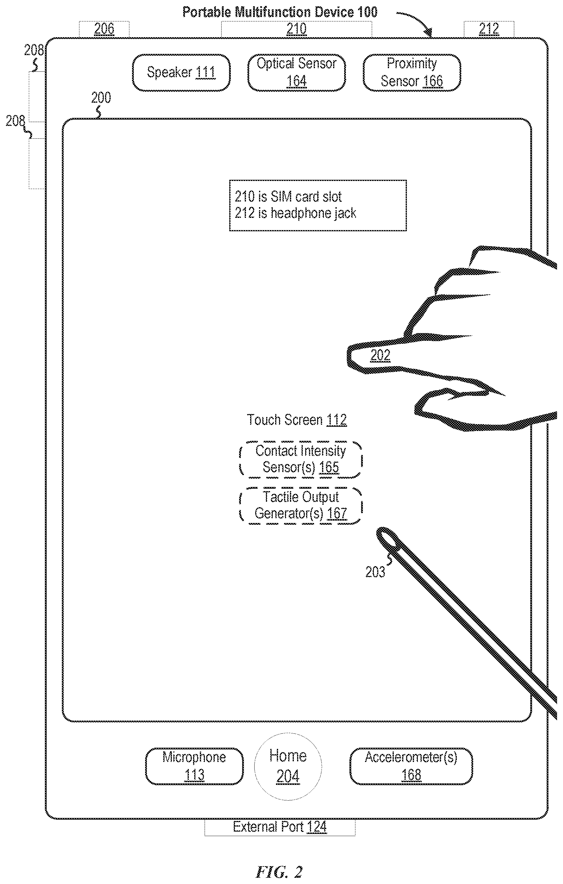 Patent US11775145 Figure 3 – Message user interfaces for capture and transmittal of media and location content