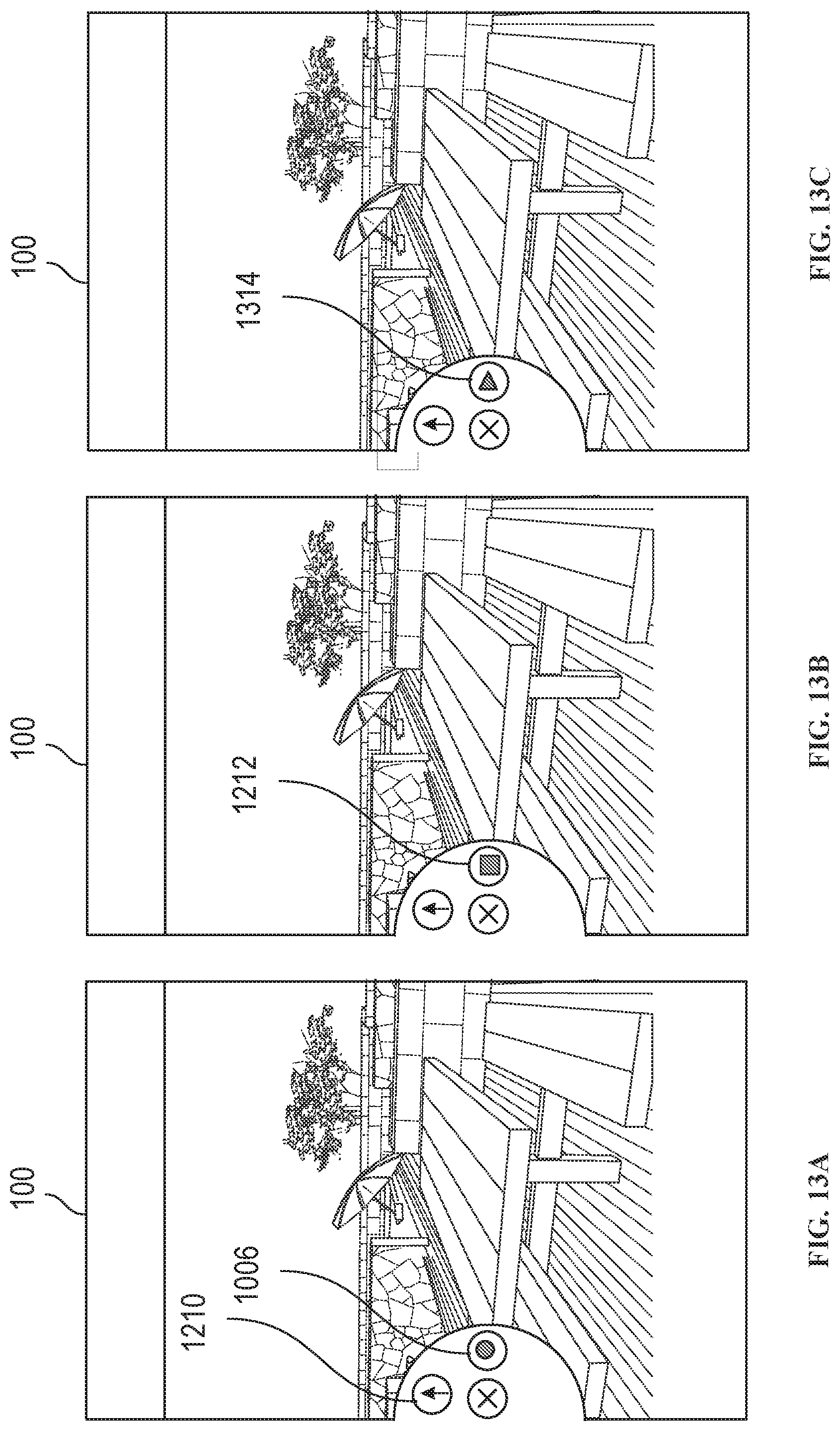 Patent US11775145 Figure 17 – Message user interfaces for capture and transmittal of media and location content