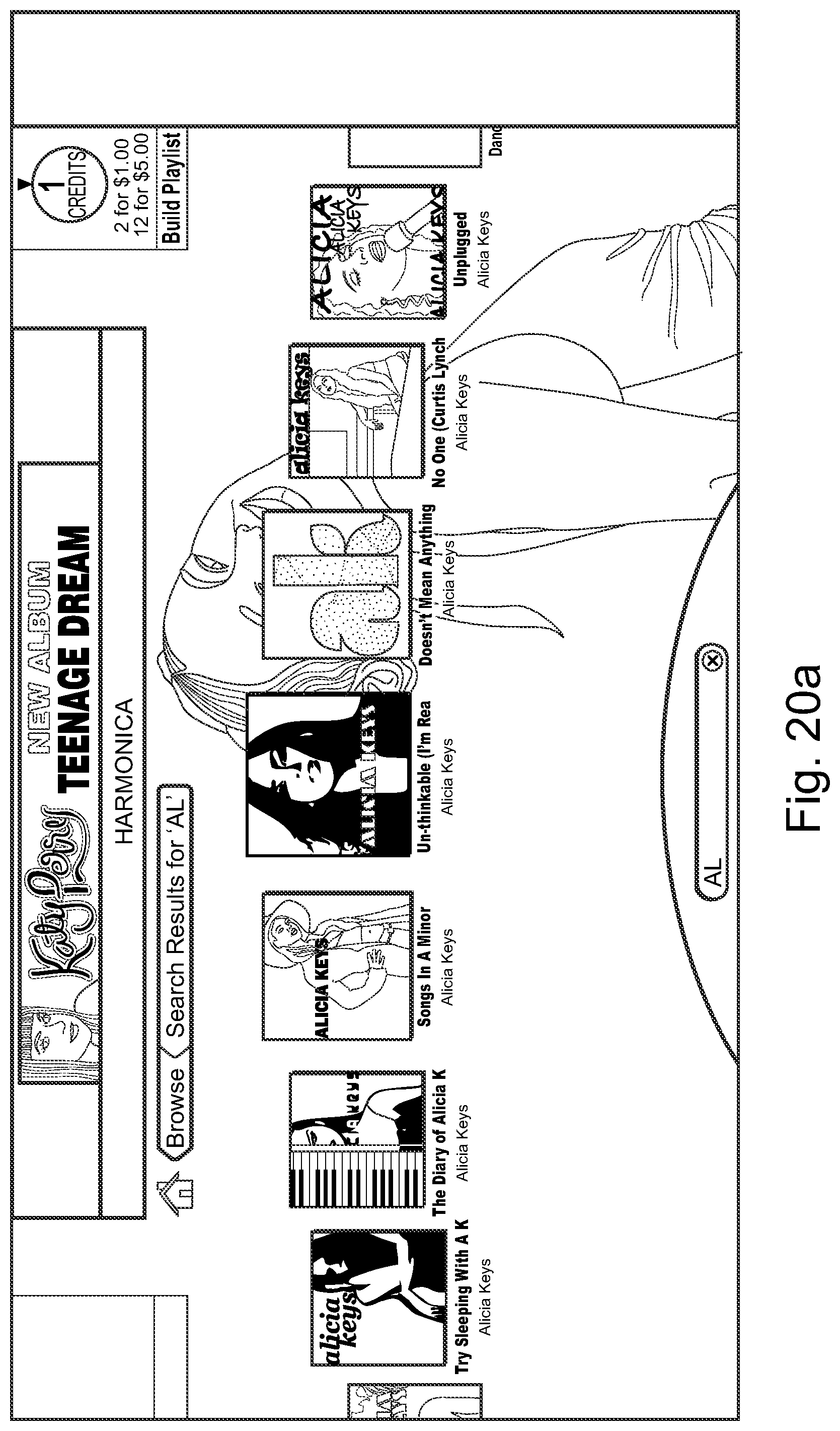 Patent US11775146 Figure 17 – Digital jukebox device with improved karaoke-related user interfaces, and associated methods