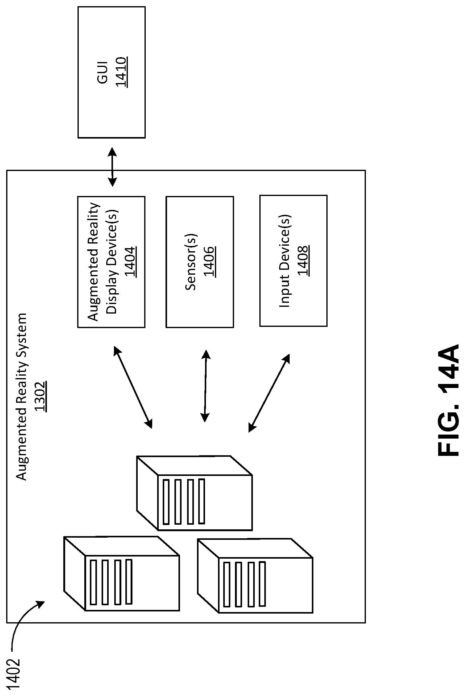 Patent US11775148 Figure 14 – Augmented reality enabled autonomous vehicle command center