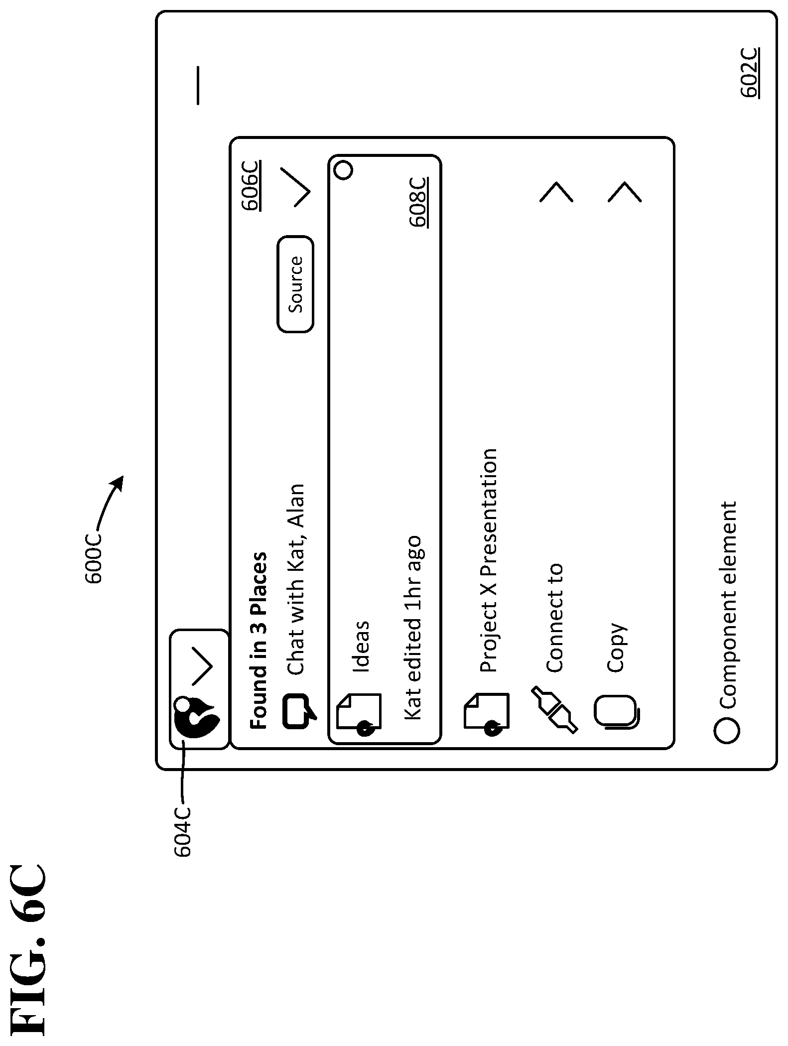 Patent US11775149 Figure 8 – Interactive user interface controls for shared dynamic objects