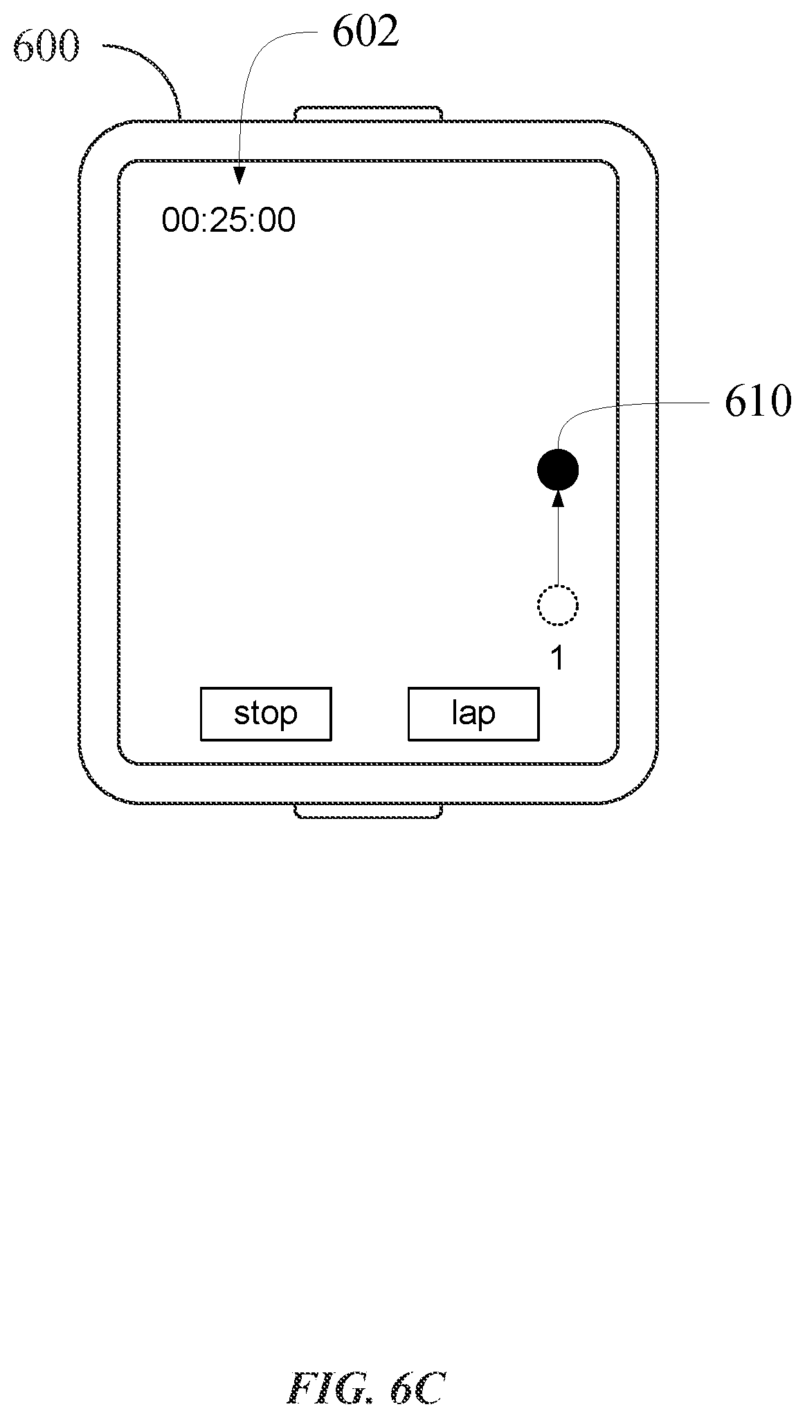 Patent US11775150 Figure 11 – Stopwatch and timer user interfaces