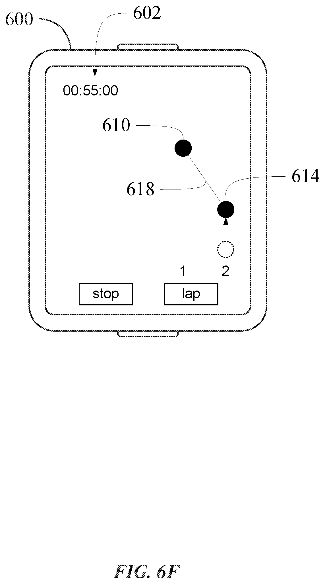 Patent US11775150 Figure 14 – Stopwatch and timer user interfaces