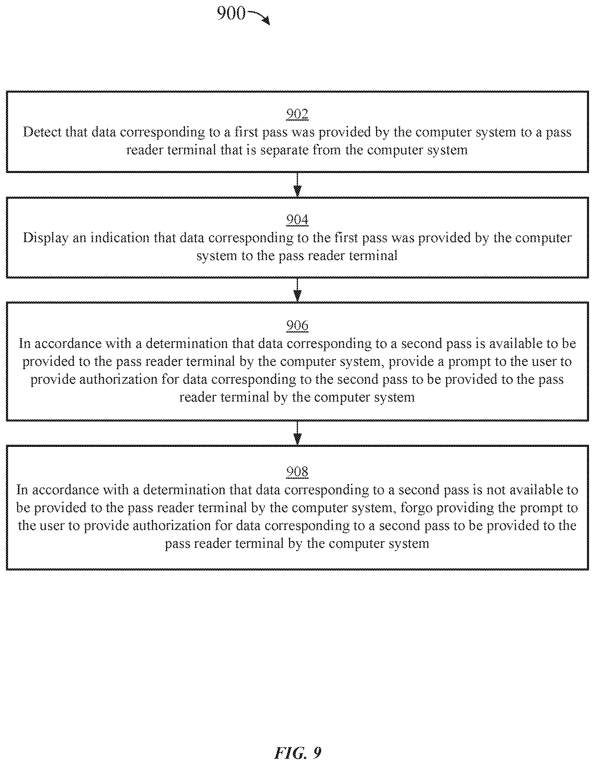 Patent US11775151 Figure 16 – Sharing and using passes or accounts