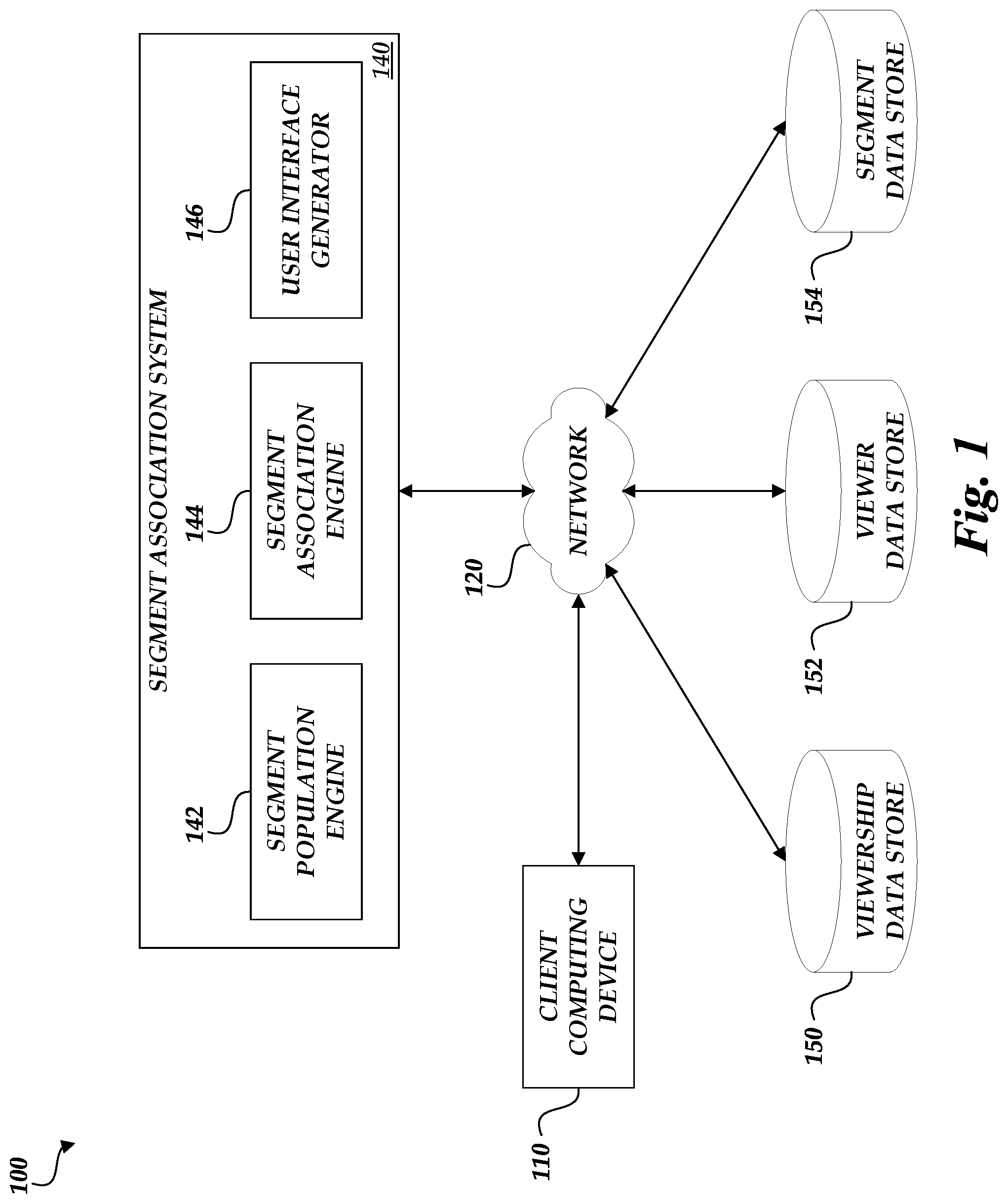 Patent US11775154 Figure 1 – Systems and methods for determining and displaying optimal associations of data items