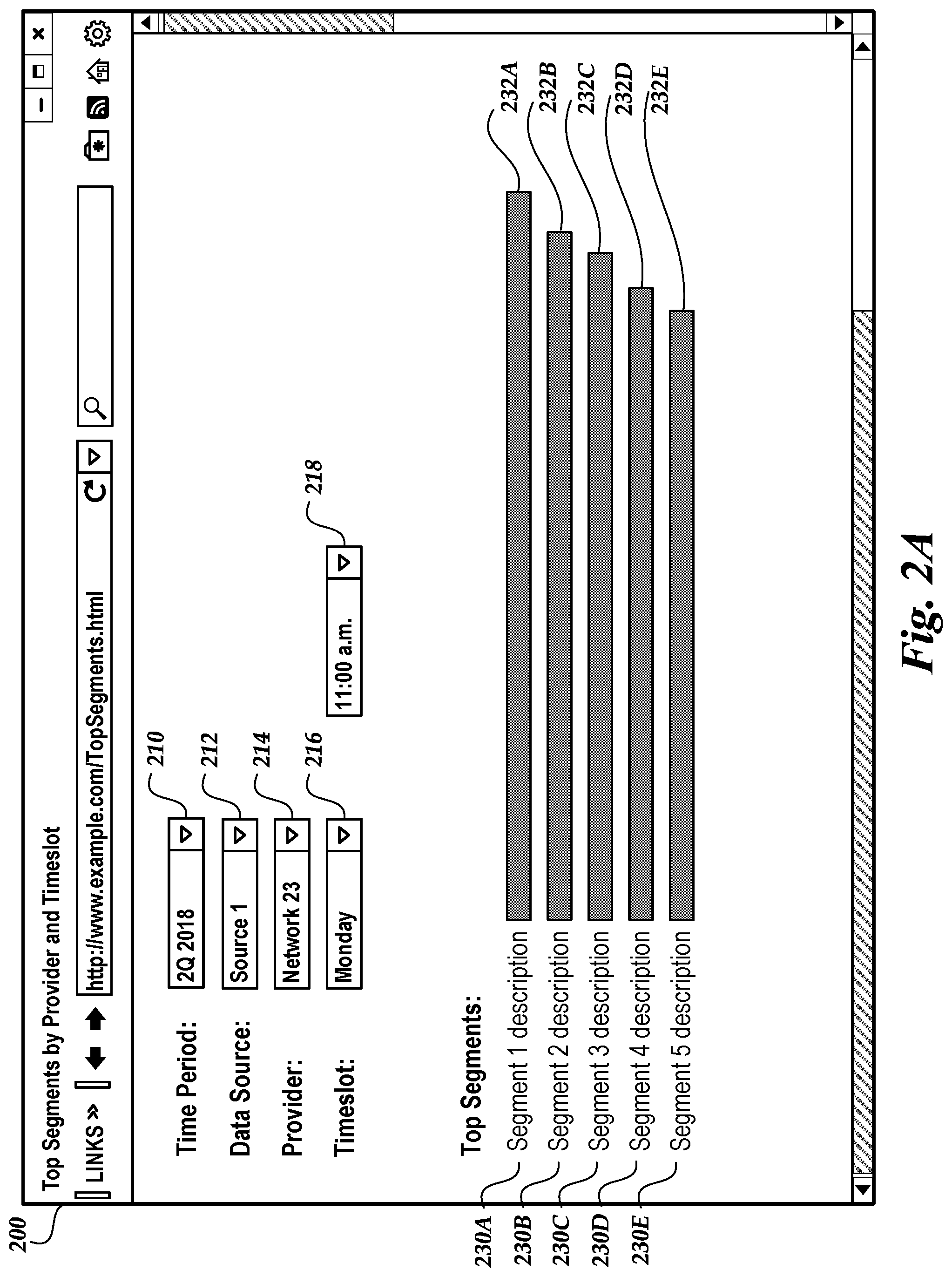Patent US11775154 Figure 2 – Systems and methods for determining and displaying optimal associations of data items