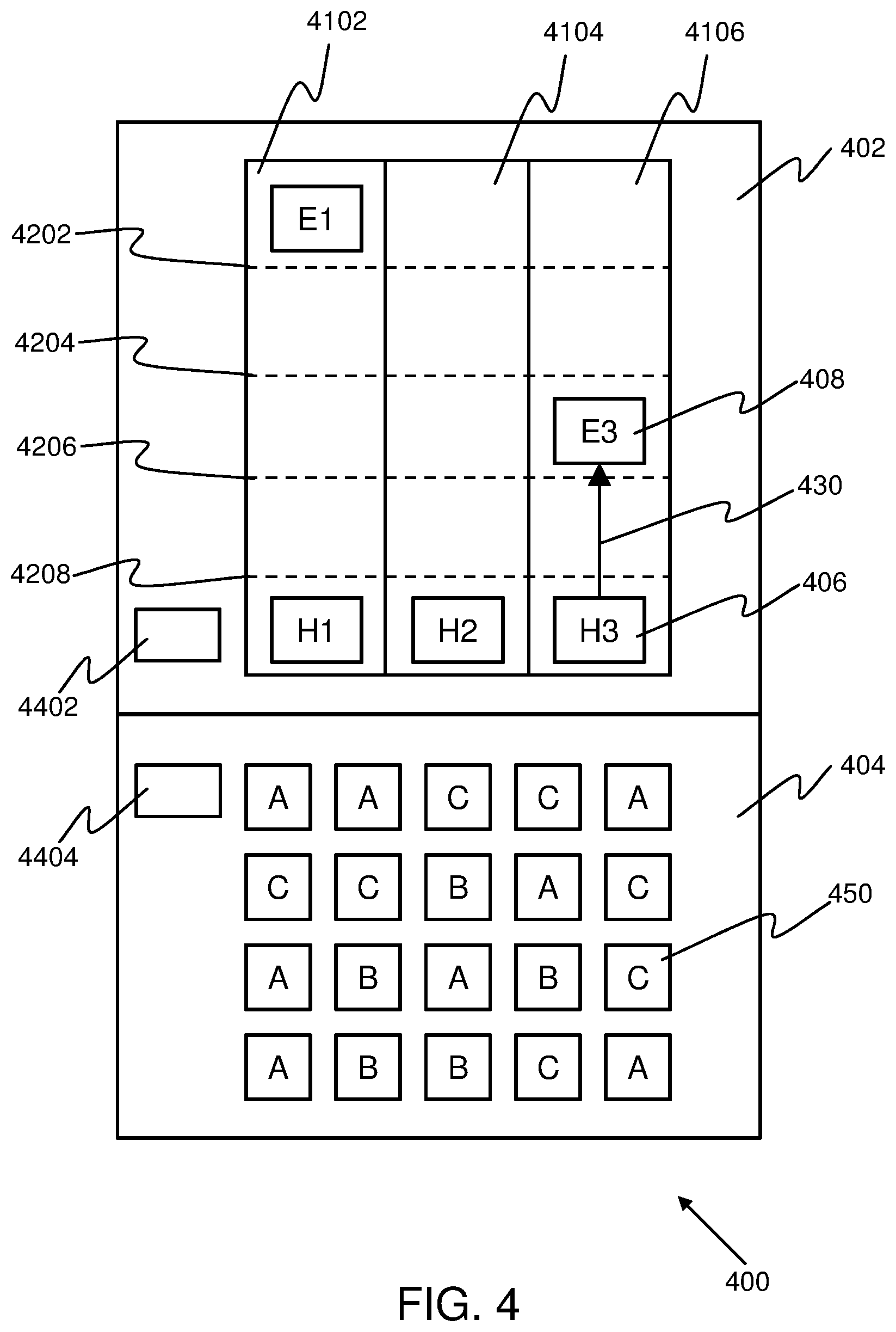 Patent US11775155 Figure 5 – Electronic device for facilitating user interactions with graphical objects presented on a display