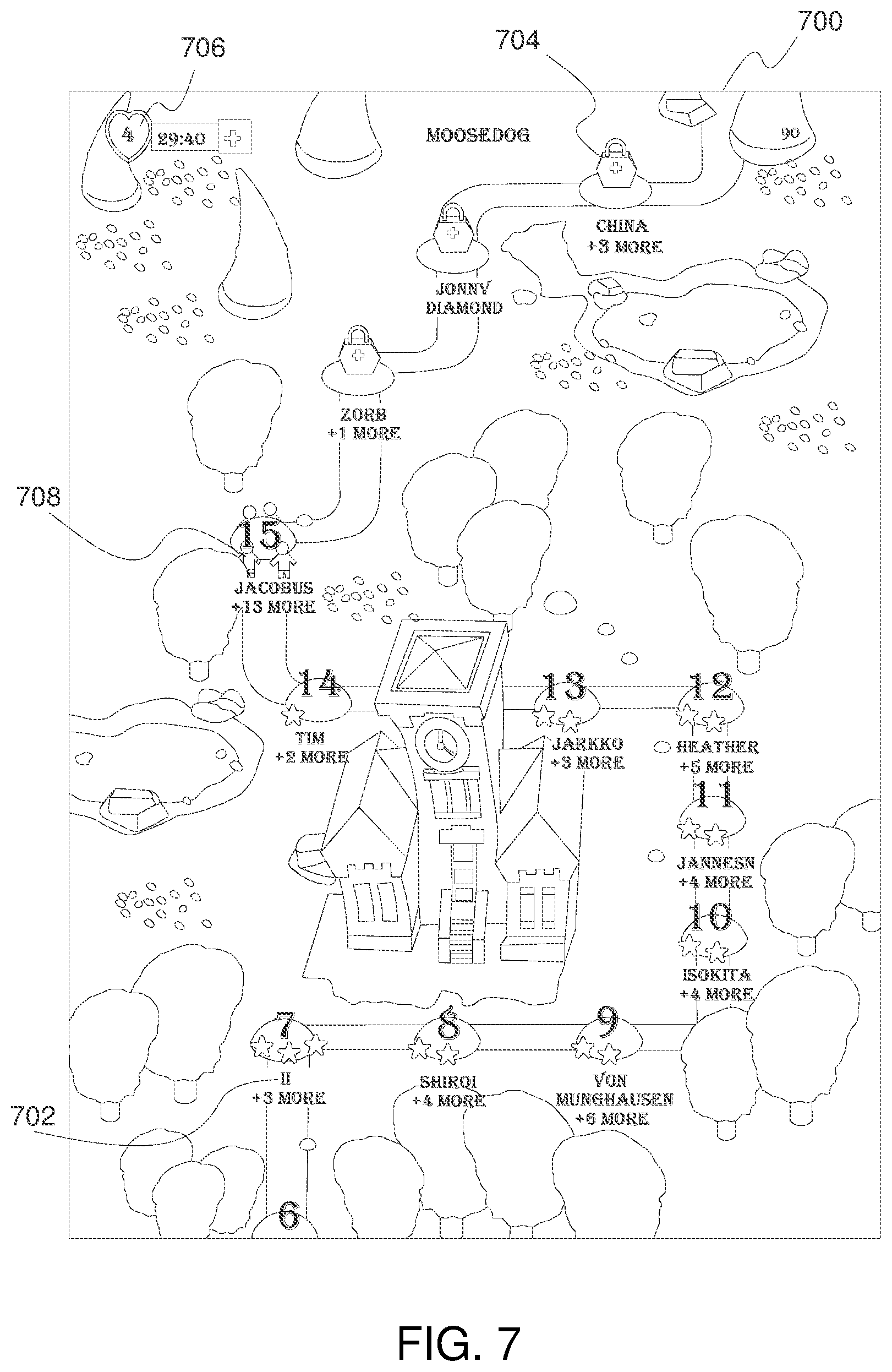 Patent US11775155 Figure 10 – Electronic device for facilitating user interactions with graphical objects presented on a display