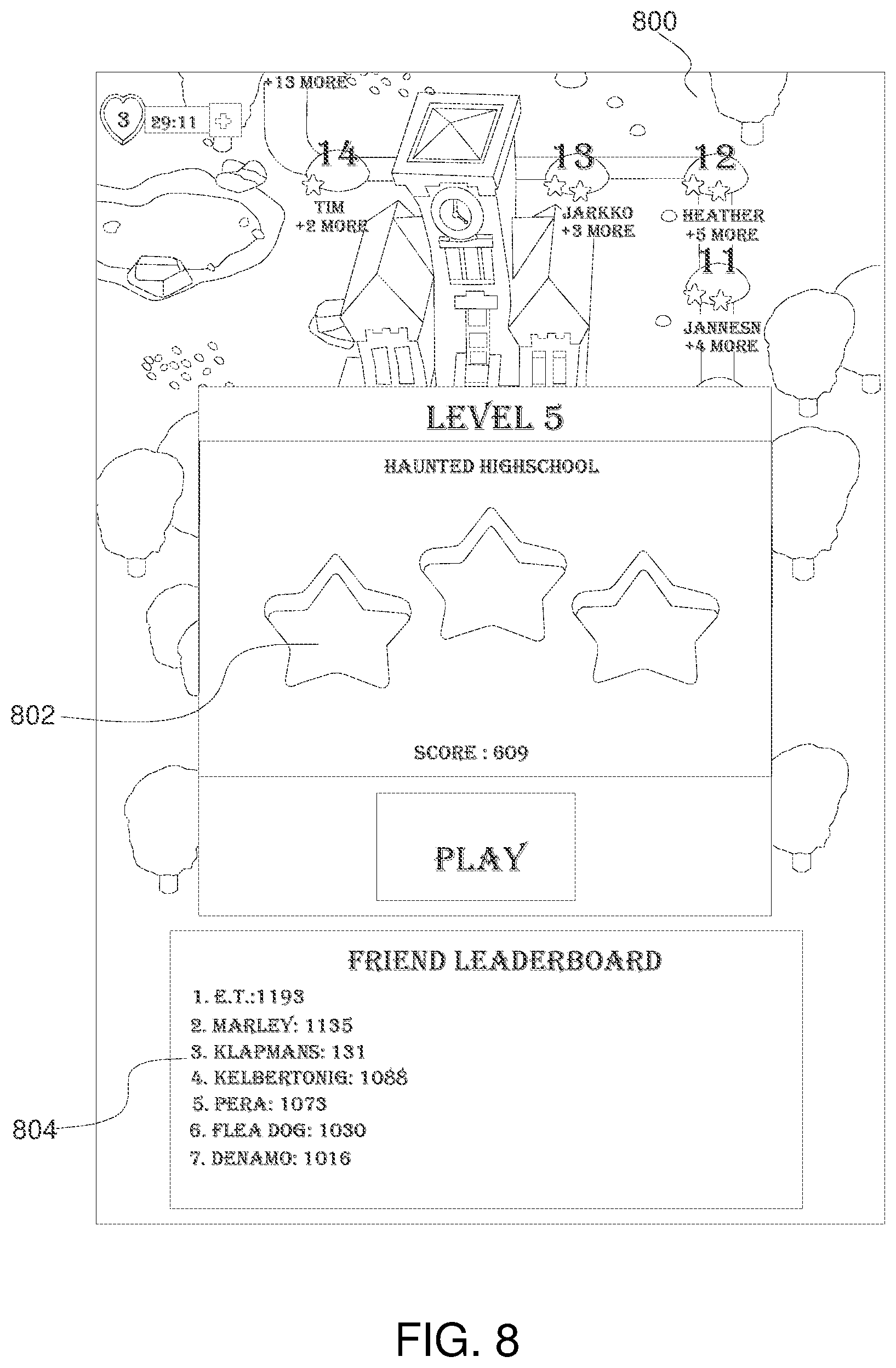 Patent US11775155 Figure 11 – Electronic device for facilitating user interactions with graphical objects presented on a display