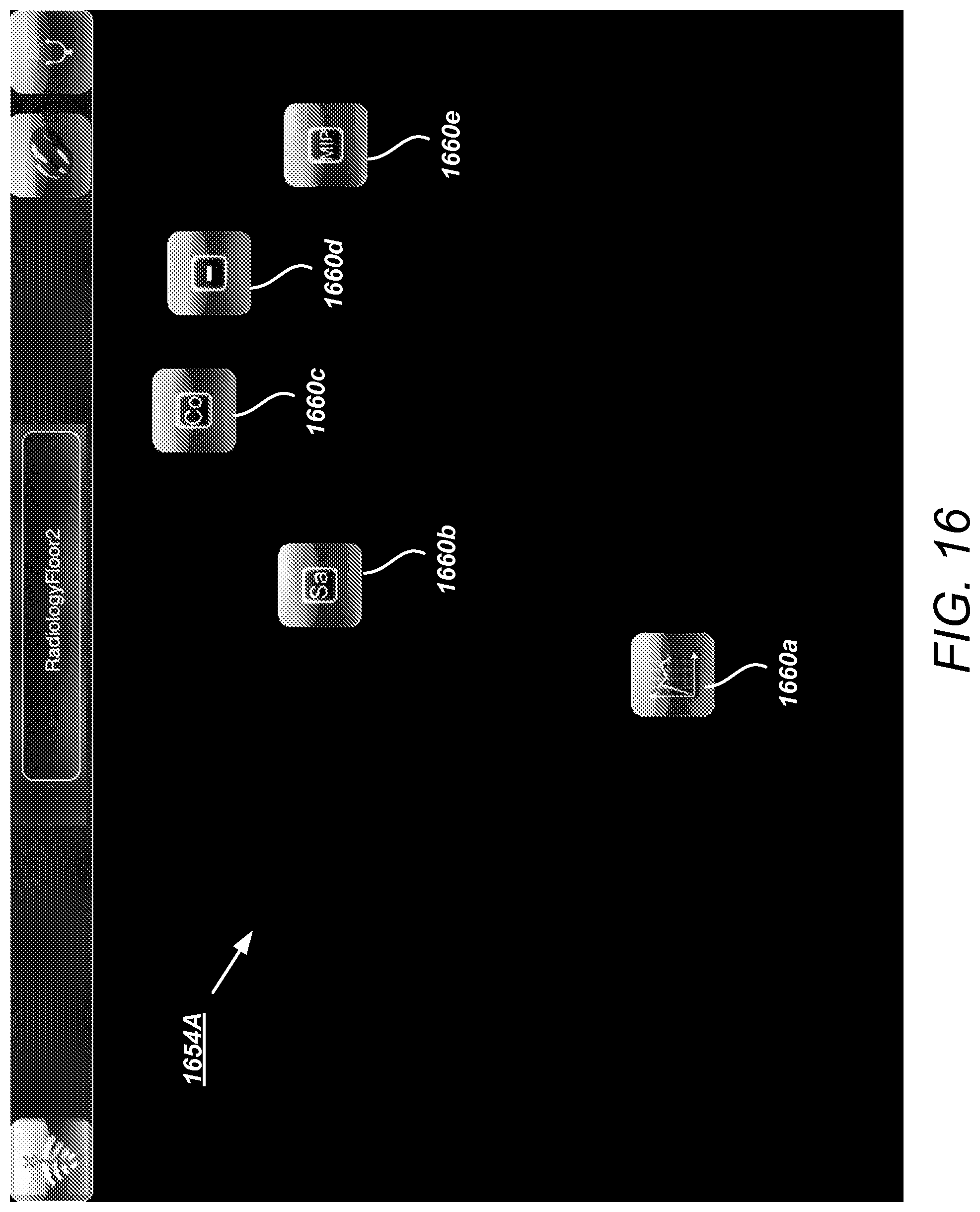 Patent US11775156 Figure 16 – User interface for medical image review workstation
