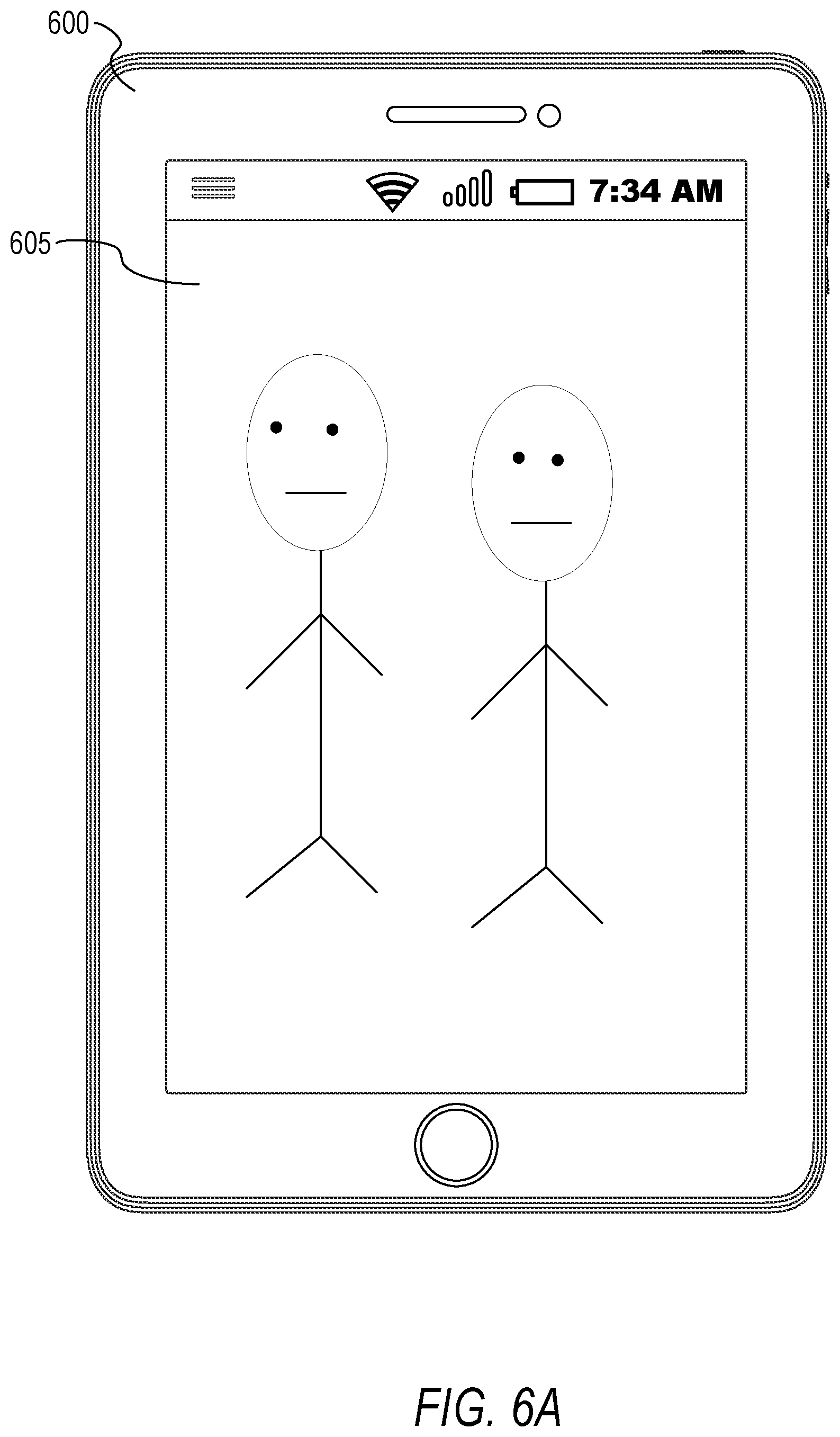 Patent US11775158 Figure 6 – Device-based image modification of depicted objects
