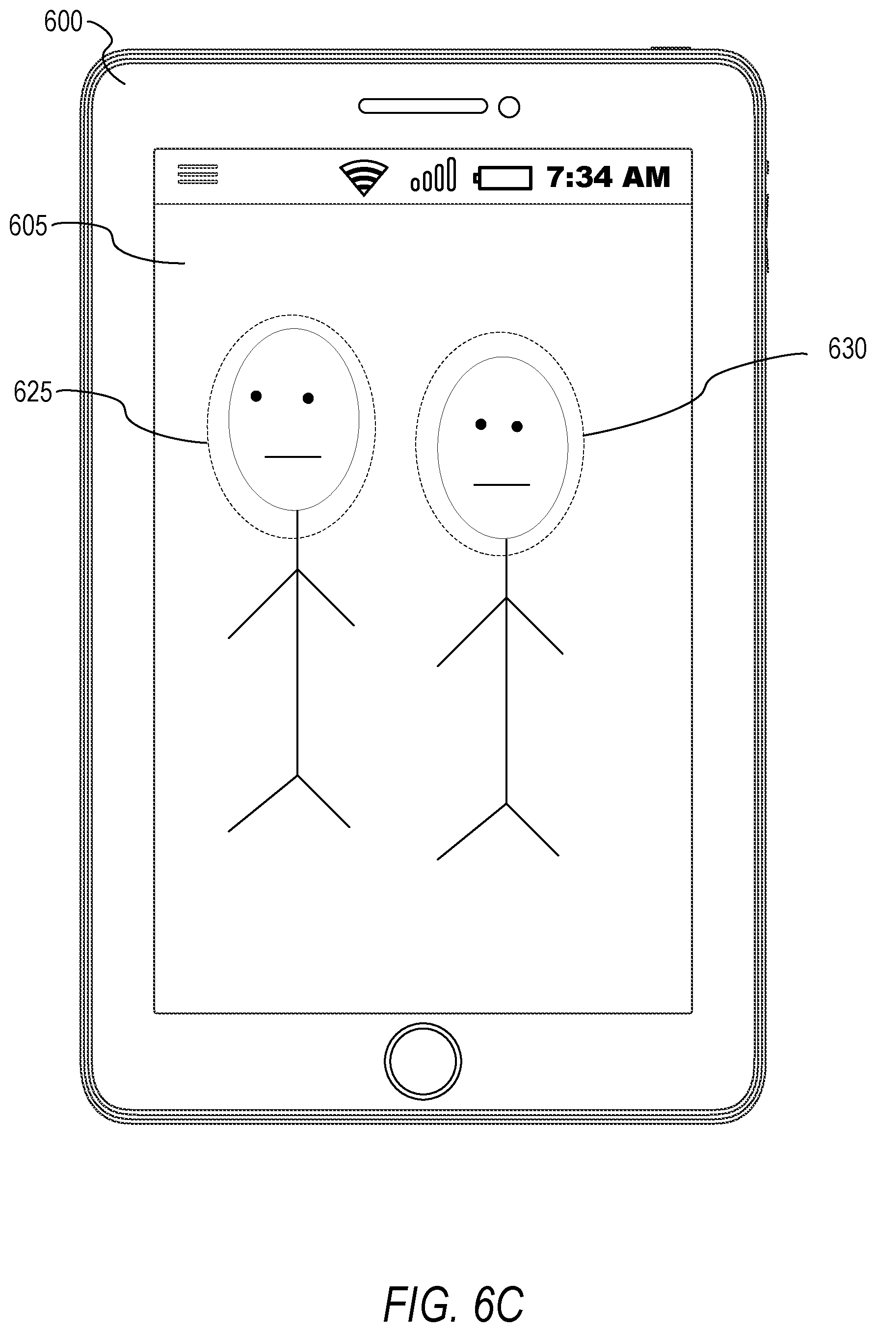 Patent US11775158 Figure 8 – Device-based image modification of depicted objects
