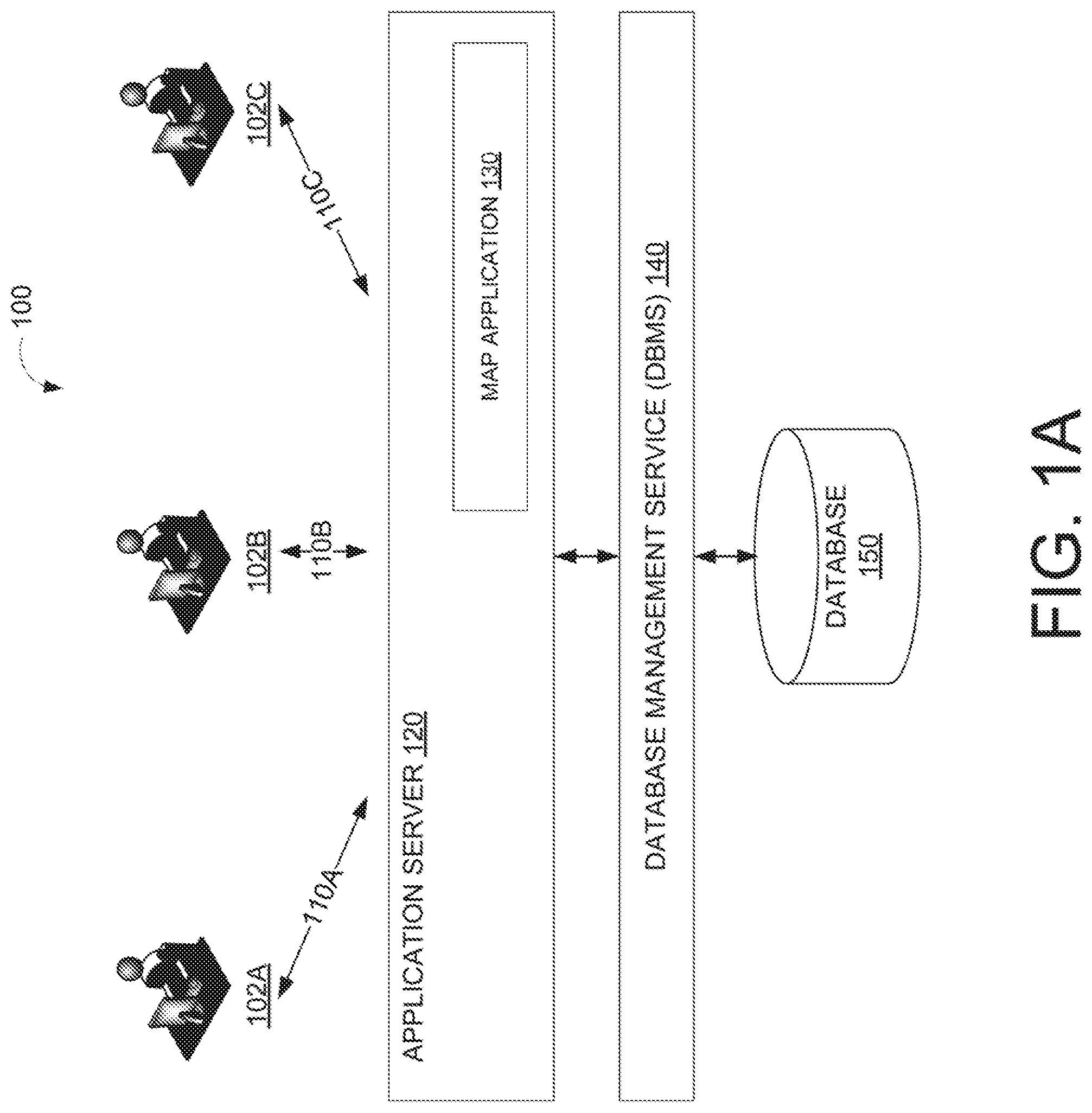 Patent US11775161 Figure 1 – Systems and methods for geo-fenced dynamic dissemination