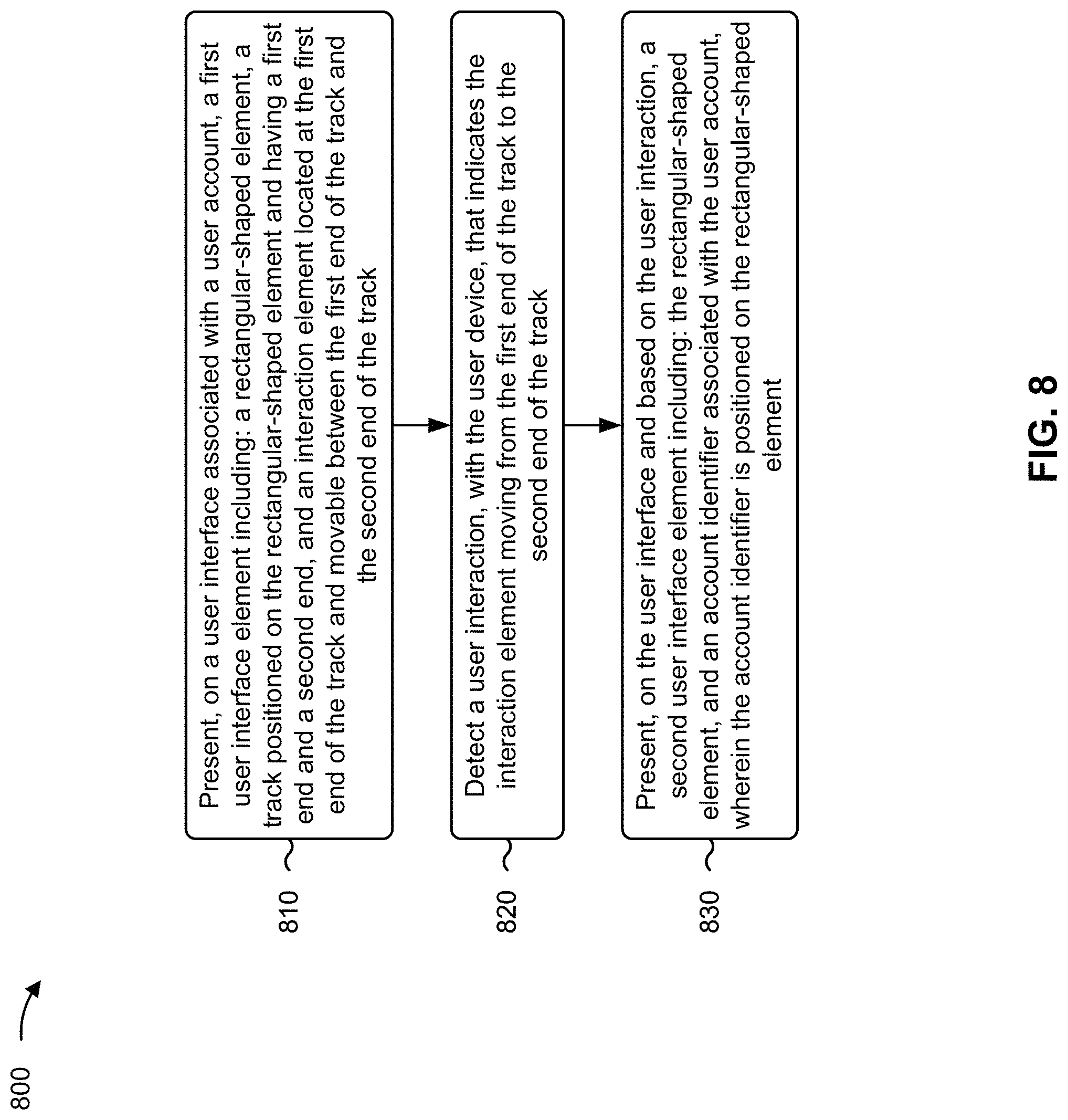 Patent US11775162 Figure 10 – Presentation and control of user interaction with a slider-based user interface element