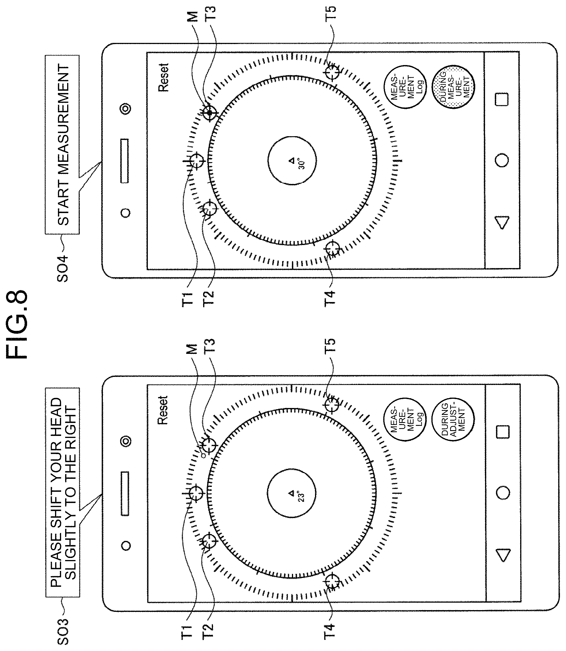 Patent US11775164 Figure 8 – Information processing device, information processing method, and program