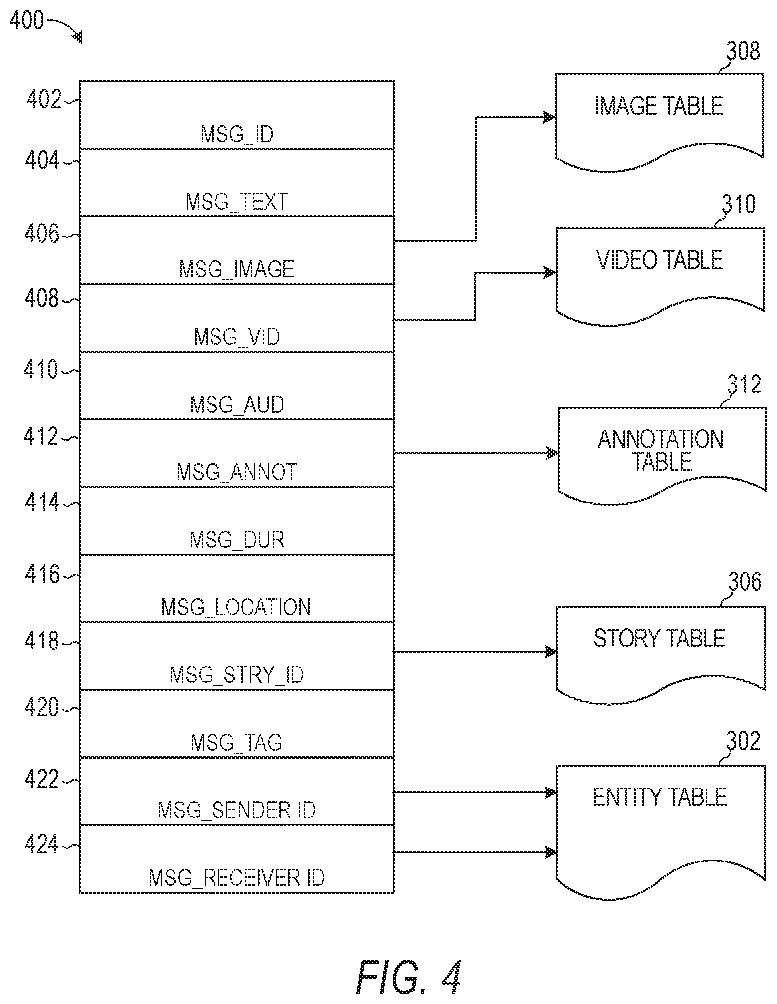 Patent US11775165 Figure 4 – 3D cutout image modification