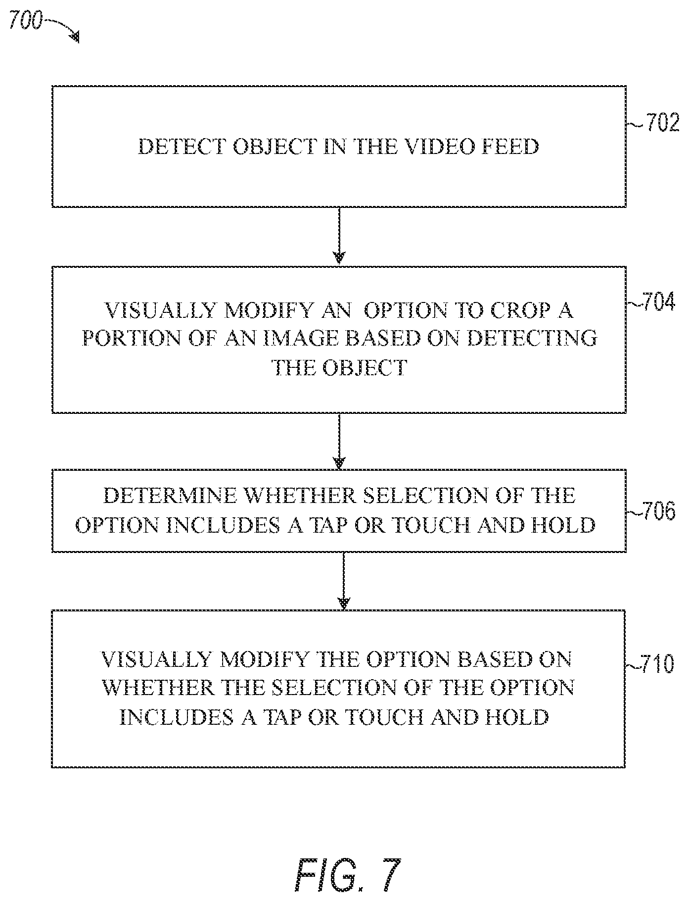 Patent US11775165 Figure 7 – 3D cutout image modification