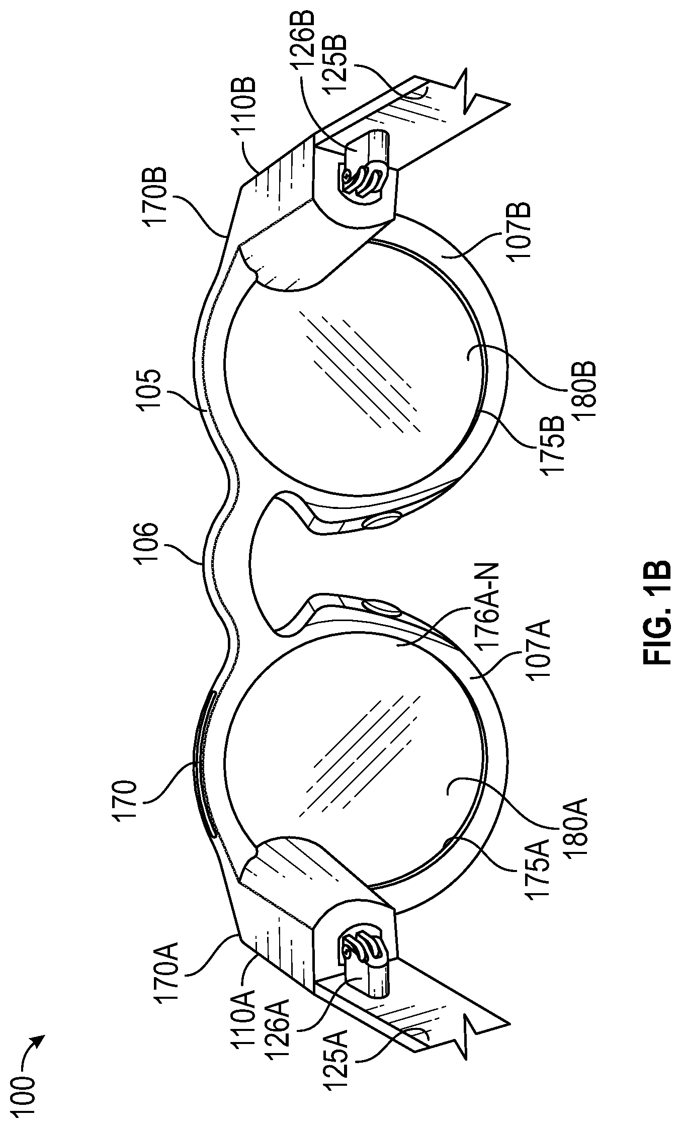 Patent US11775168 Figure 2 – Eyewear device user interface